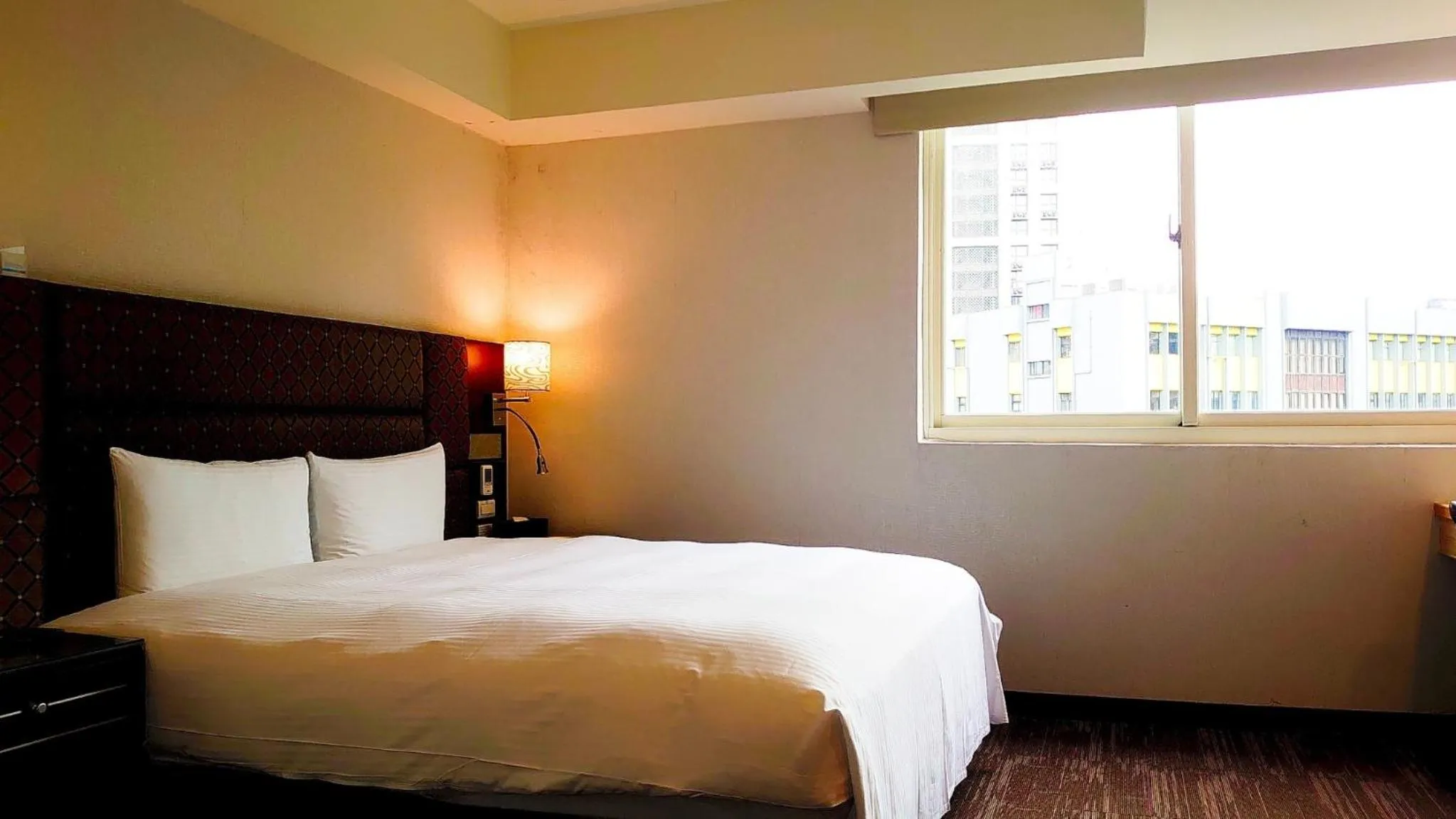 Bed in Hub Hotel Banqiao Branch