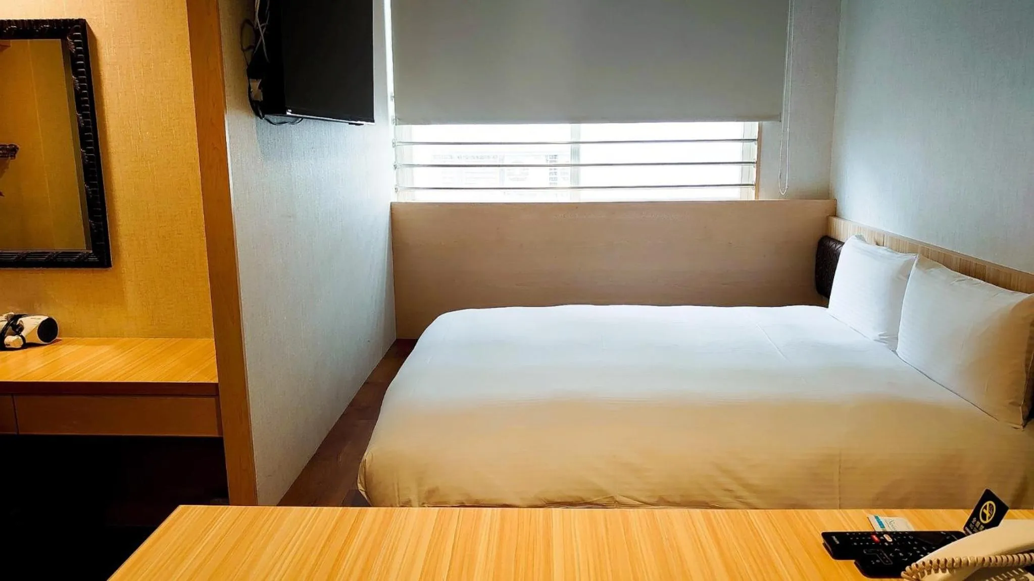 Bed in Hub Hotel Banqiao Branch