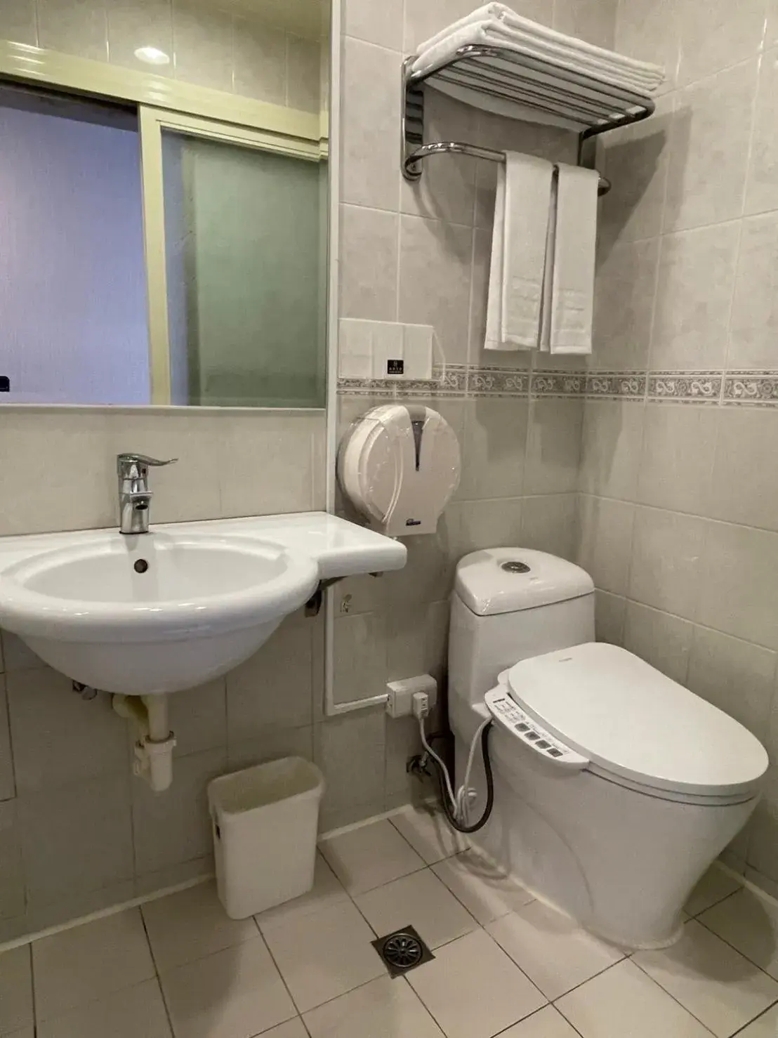 Bathroom in Hub Hotel Banqiao Branch Bathroom in Hub Hotel Banqiao Branch