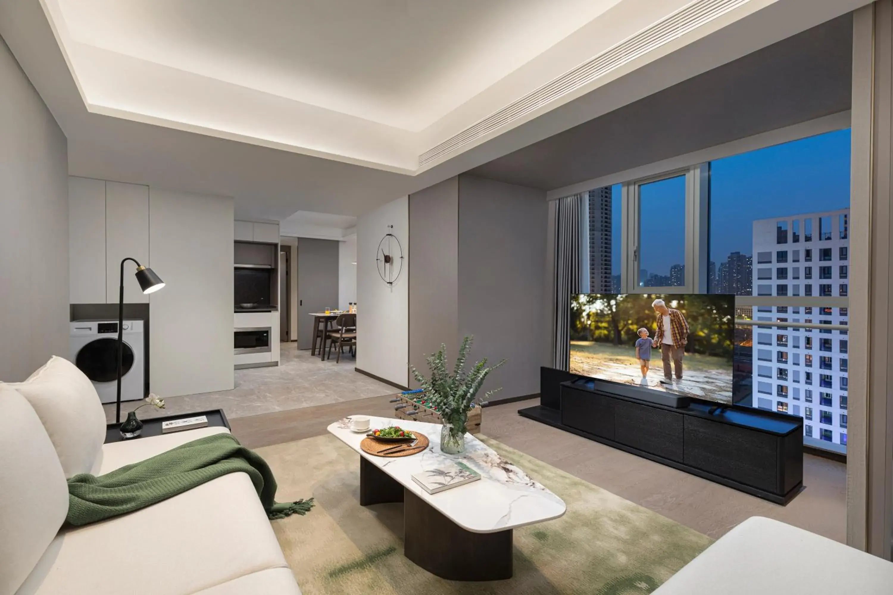 Living room in Somerset Future Center Wuhan Living room in Somerset Future Center Wuhan