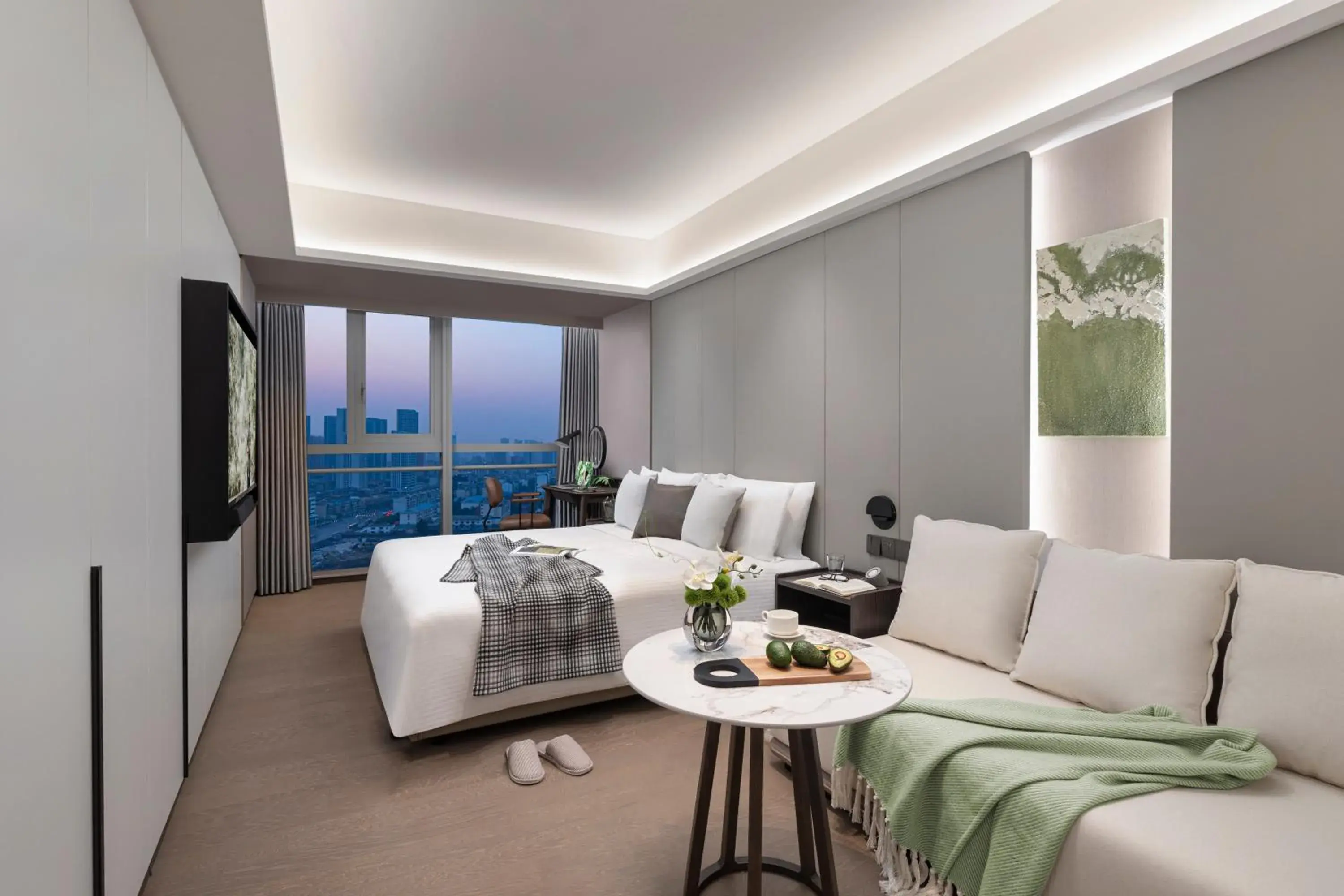 Bedroom in Somerset Future Center Wuhan Bedroom in Somerset Future Center Wuhan