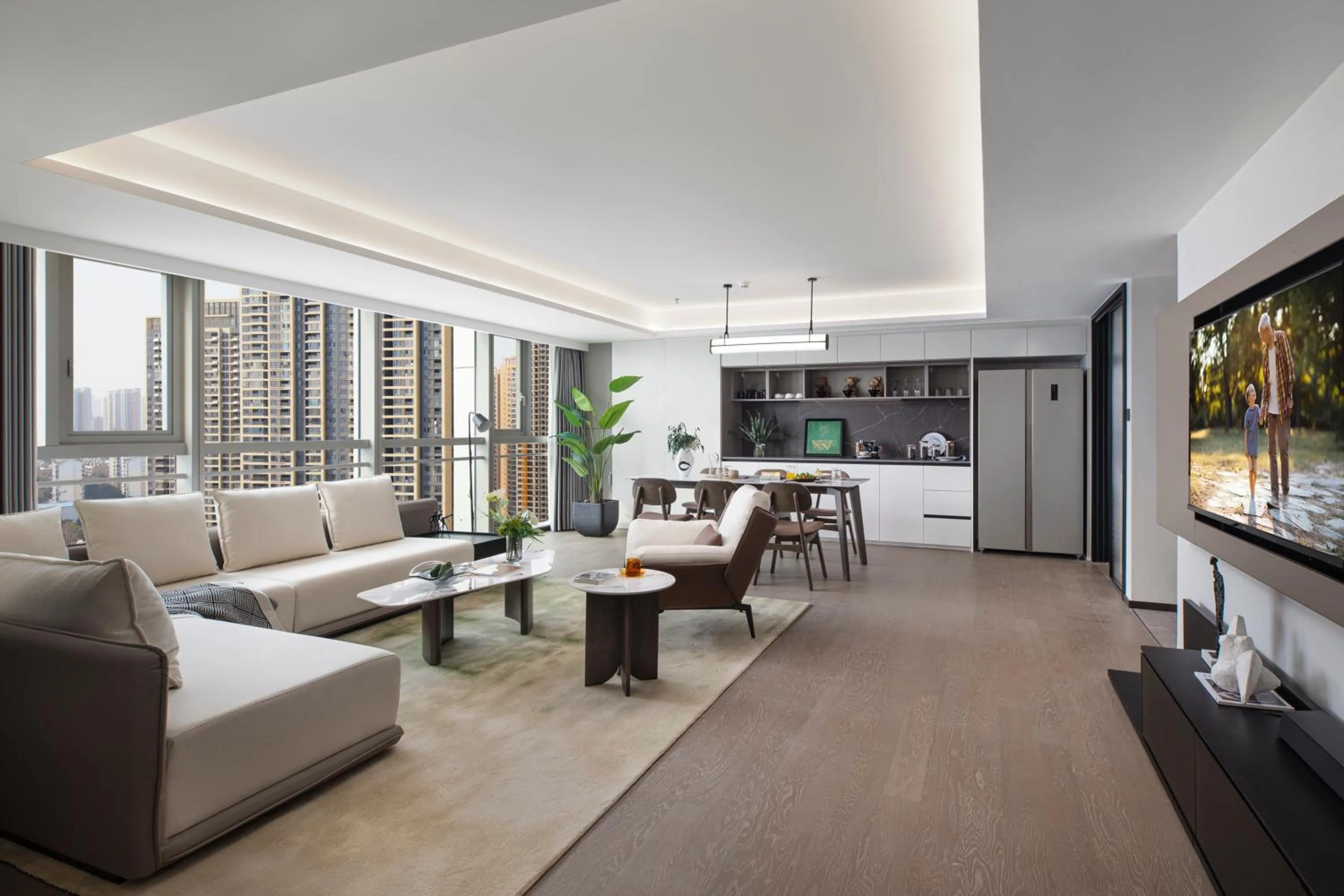 Dining area in Somerset Future Center Wuhan