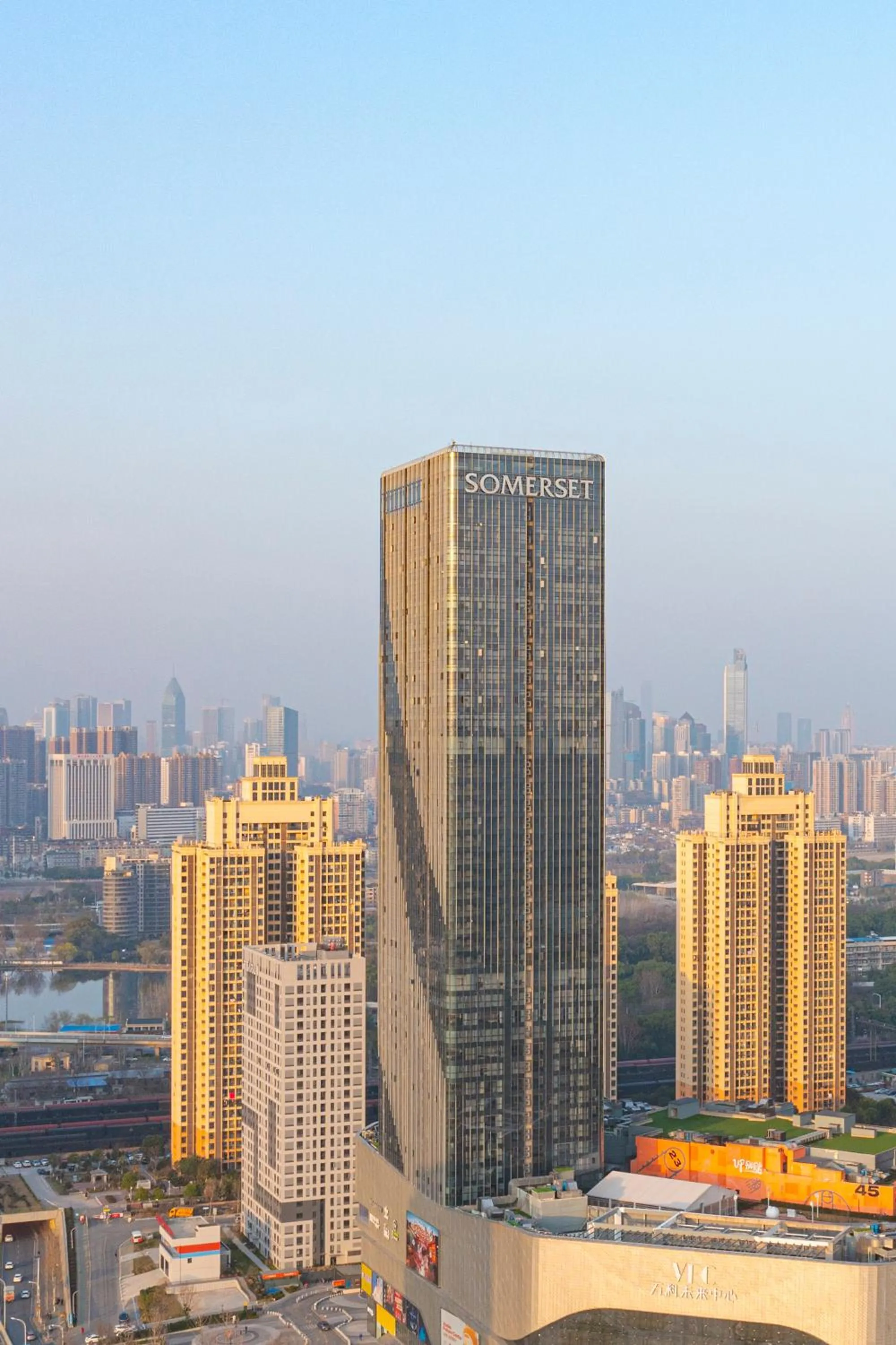 Bird's eye view in Somerset Future Center Wuhan
