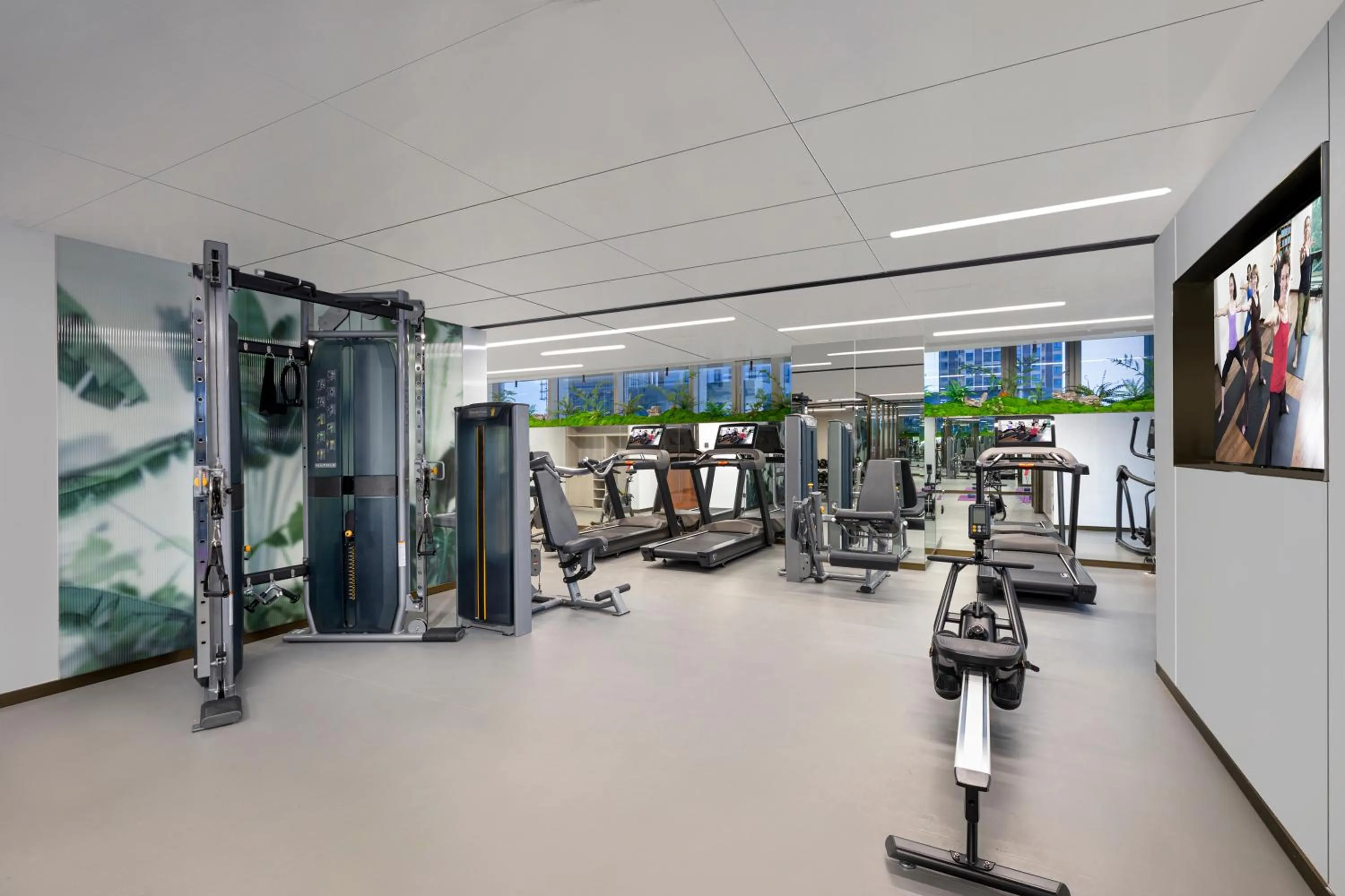 Fitness centre/facilities in Somerset Future Center Wuhan