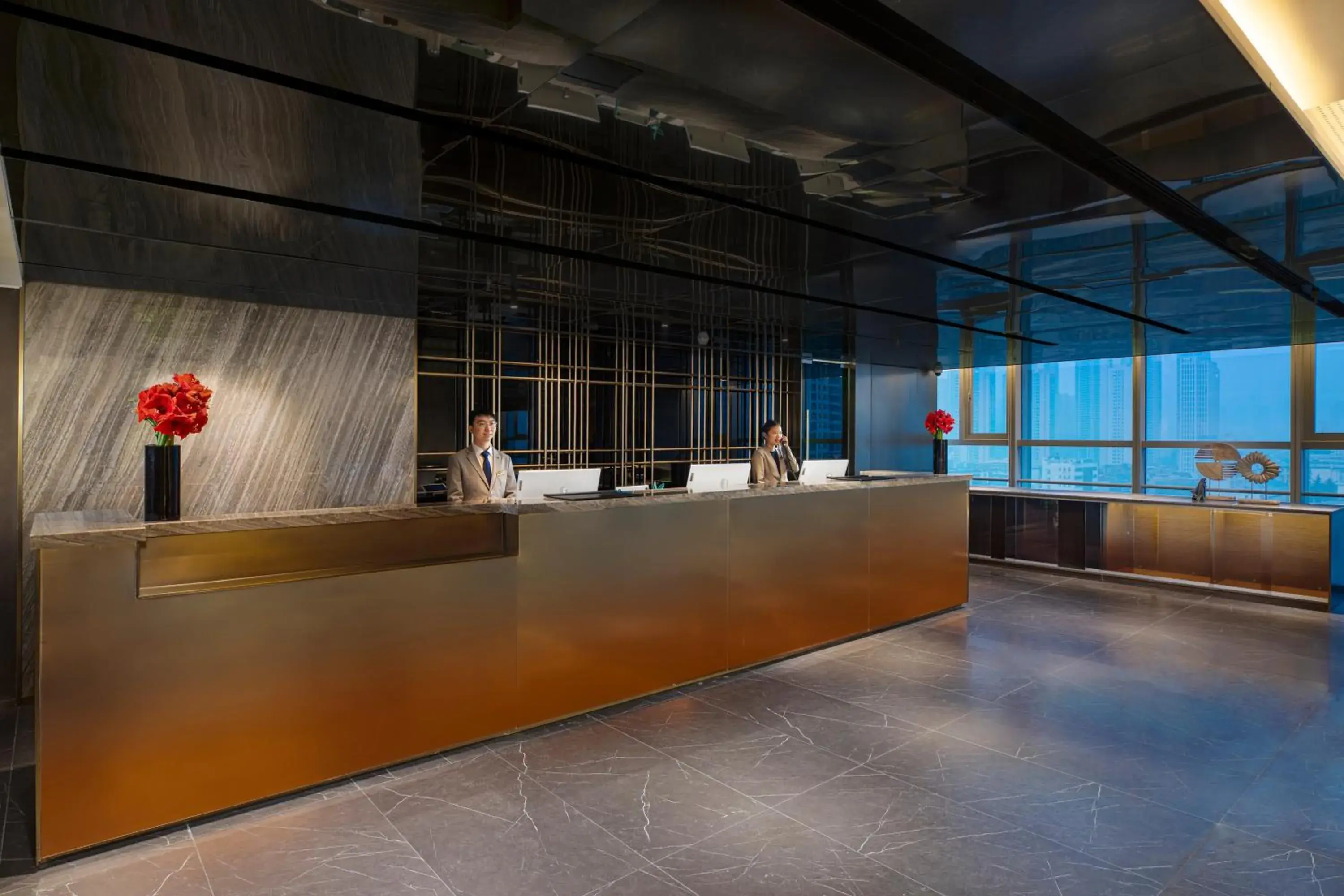 Lobby or reception in Somerset Future Center Wuhan Lobby or reception in Somerset Future Center Wuhan