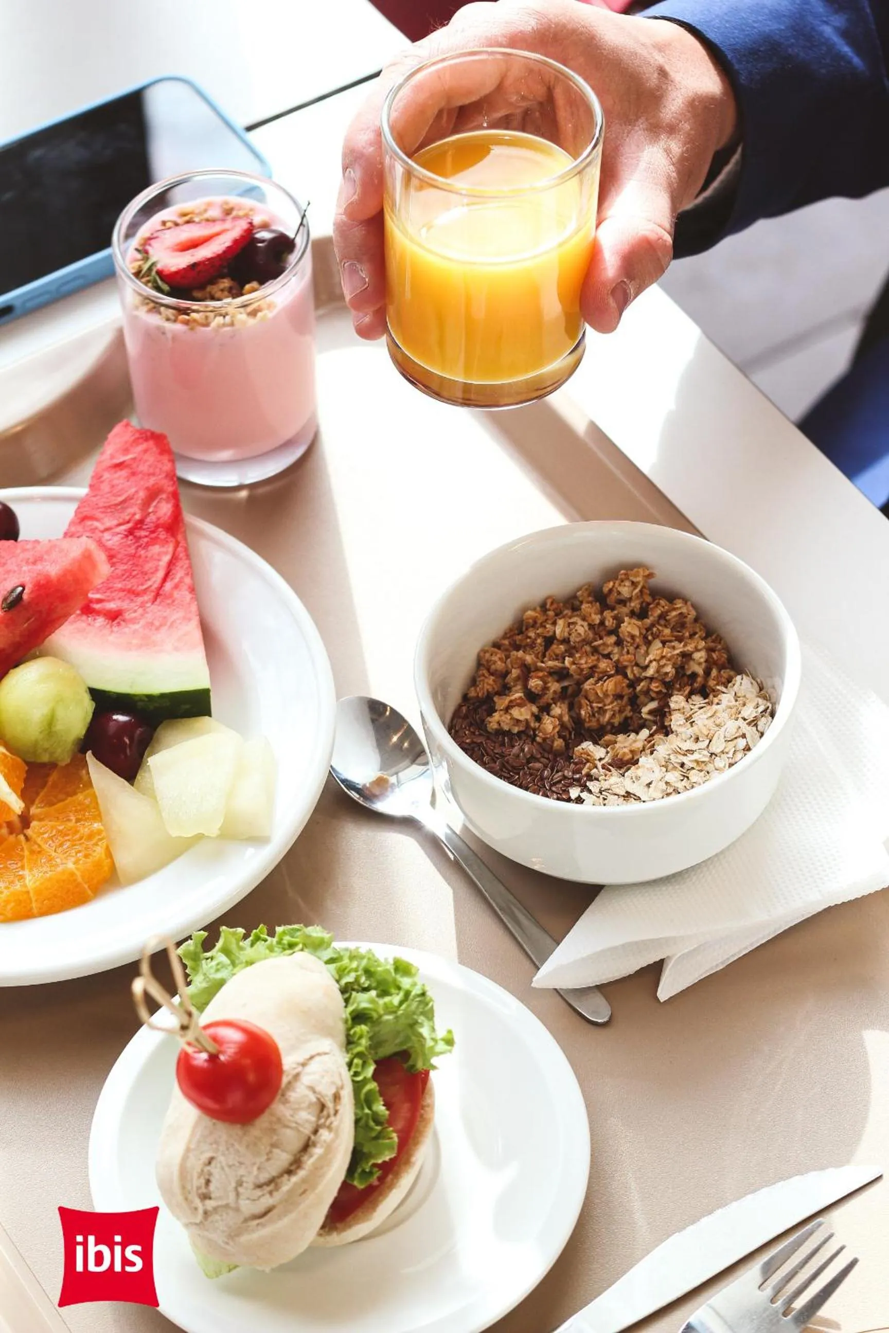 Breakfast in ibis Santiago Las Condes