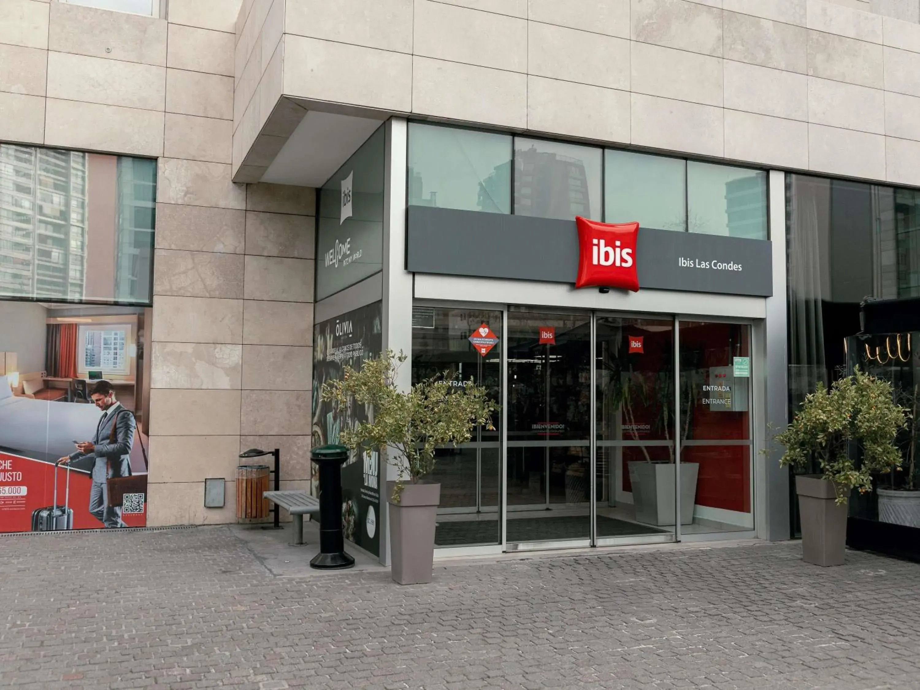 Property building in ibis Santiago Las Condes Property building in ibis Santiago Las Condes