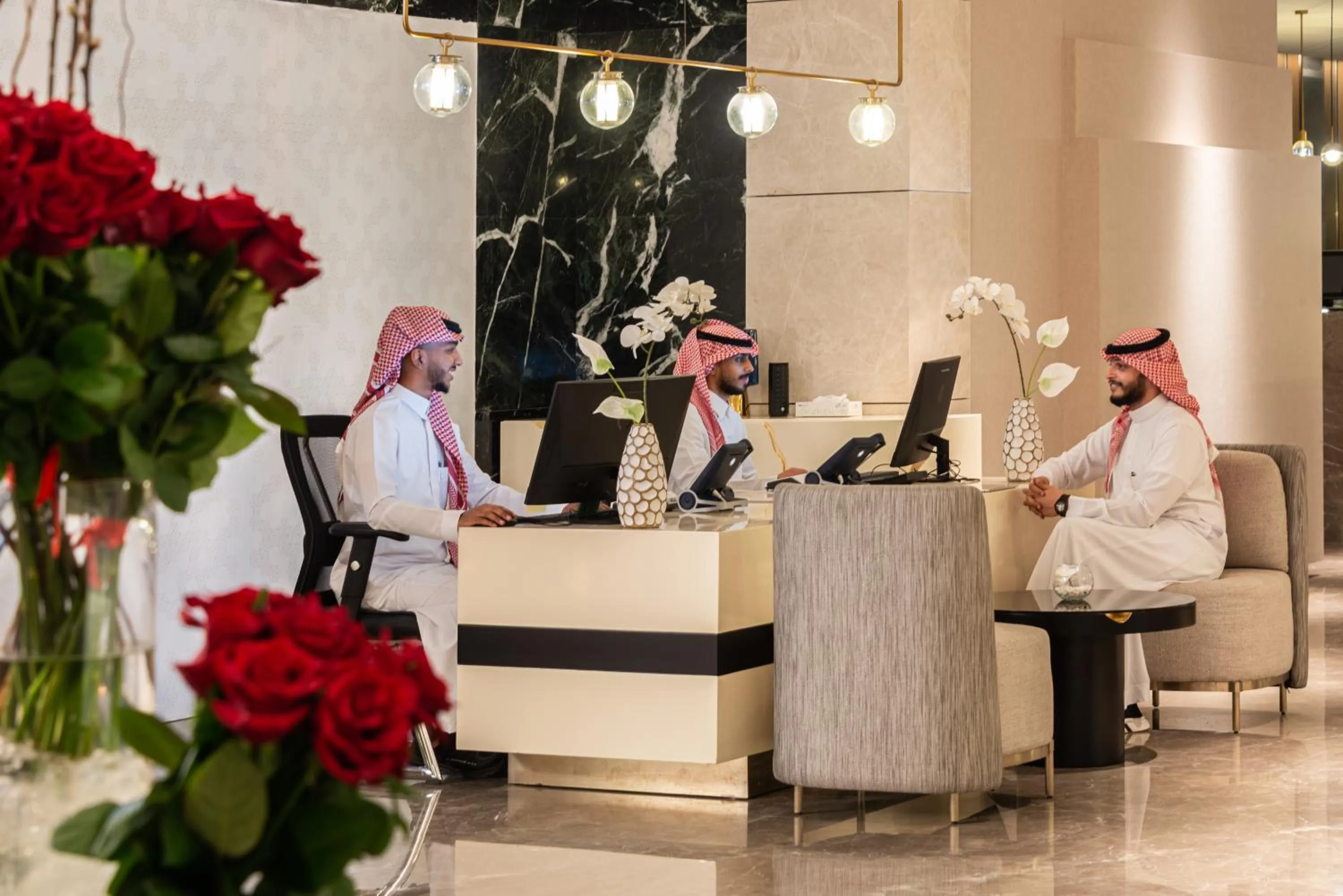 Lobby or reception in Braira Al Ahsa