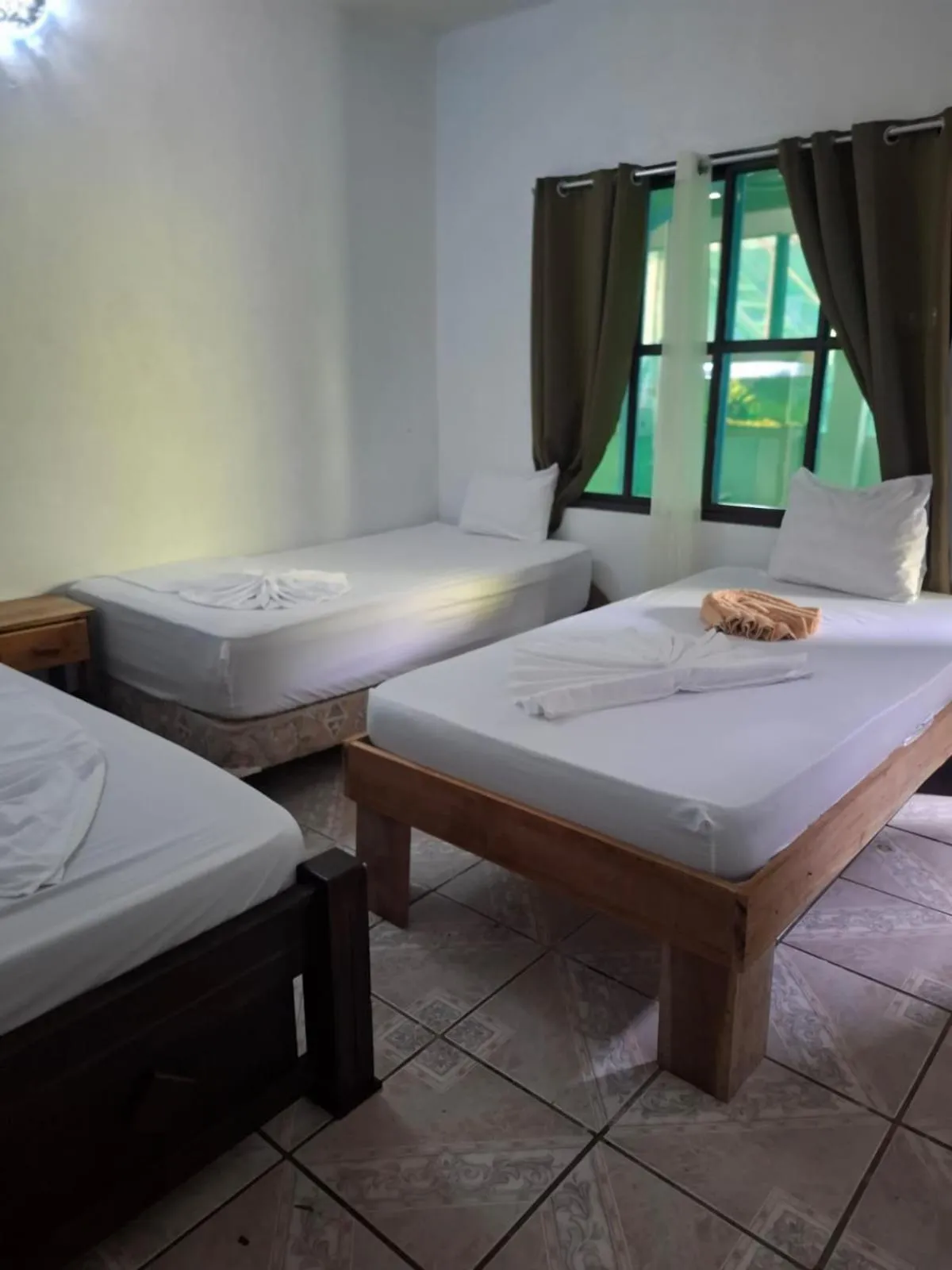 Bed in Cabinas Tortuguero Natural