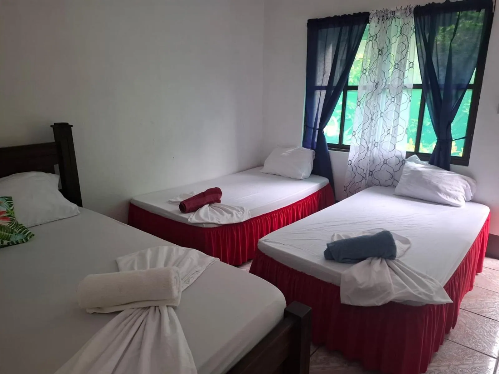 Bed in Cabinas Tortuguero Natural