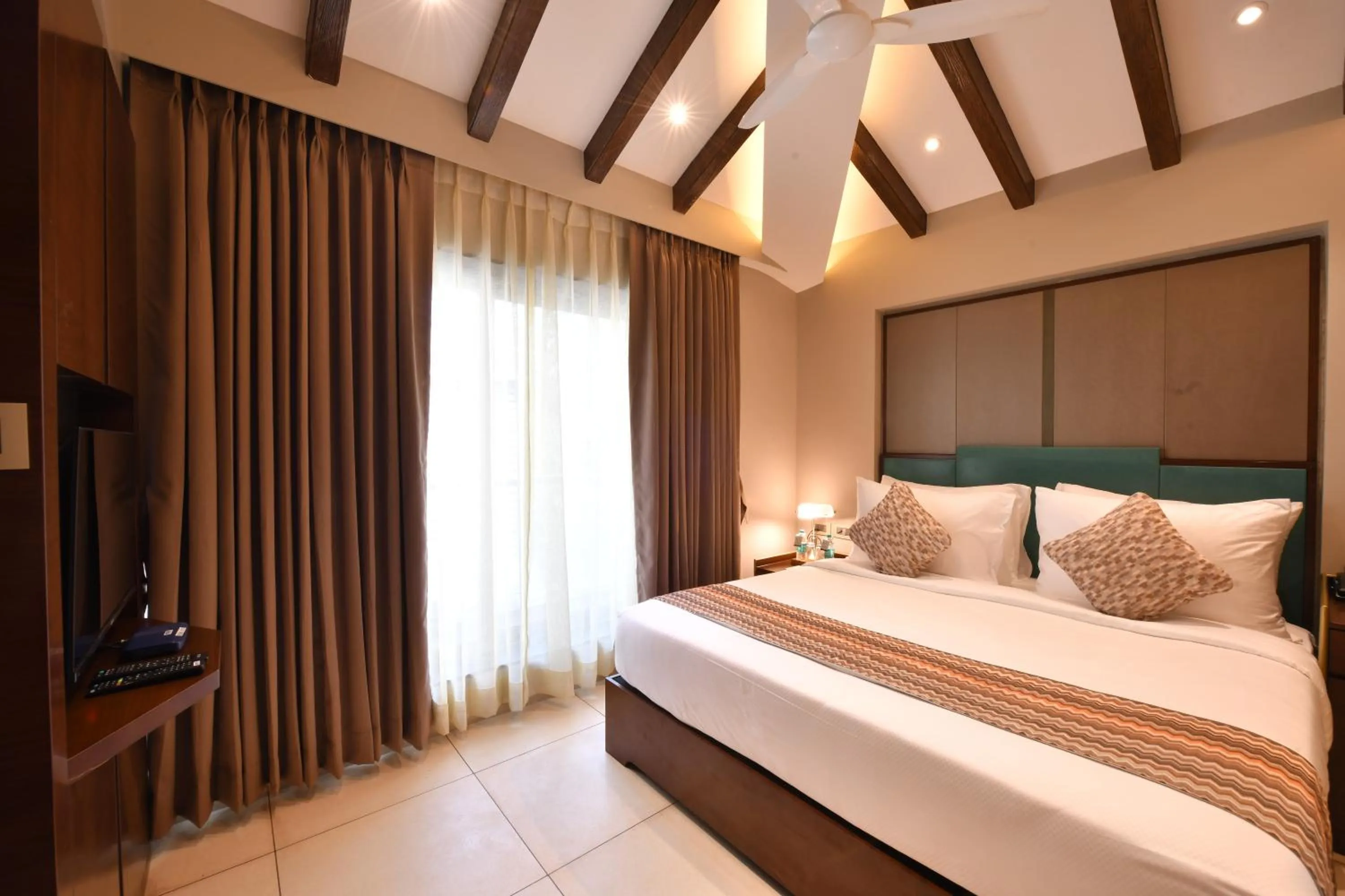 Bed in Arova Woods Zinc Journey by The Fern, Lonavala