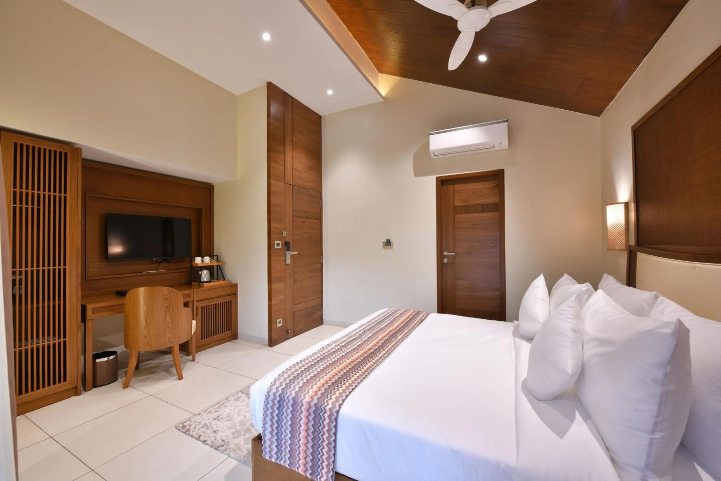 Photo of the whole room, Bed in Arova Woods Zinc Journey by The Fern, Lonavala
