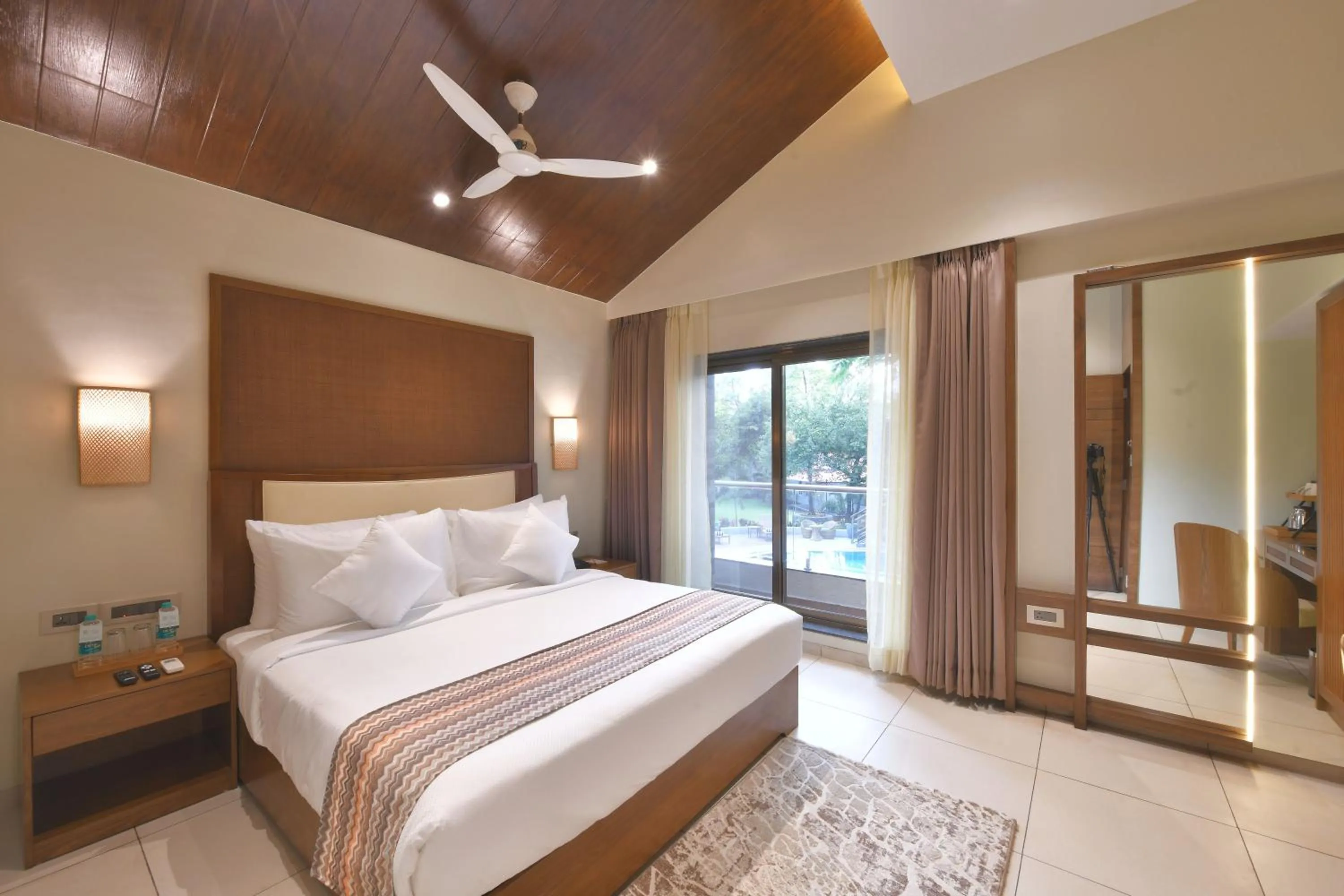 Bedroom, Bed in Arova Woods Zinc Journey by The Fern, Lonavala