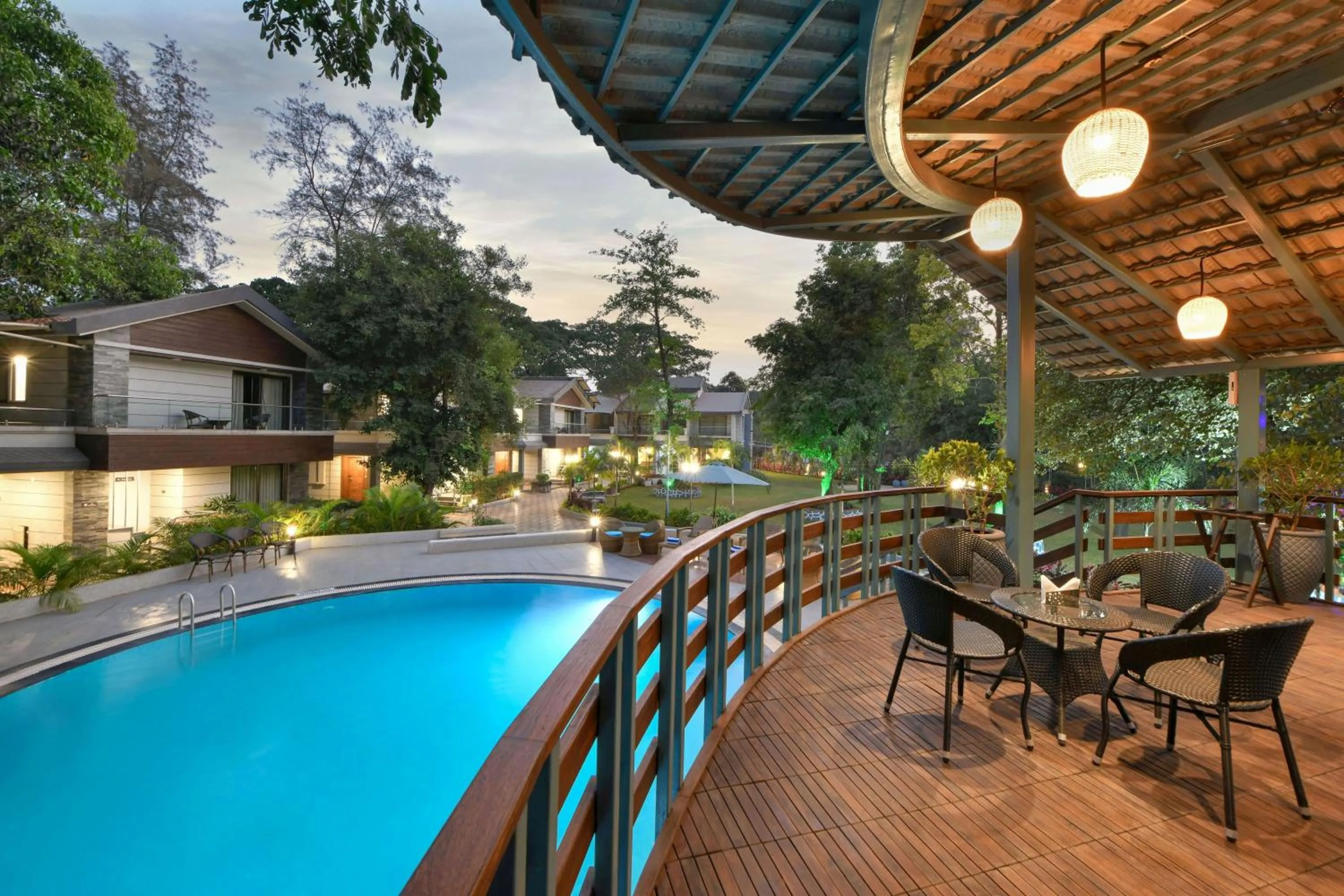 Swimming pool in Arova Woods Zinc Journey by The Fern, Lonavala