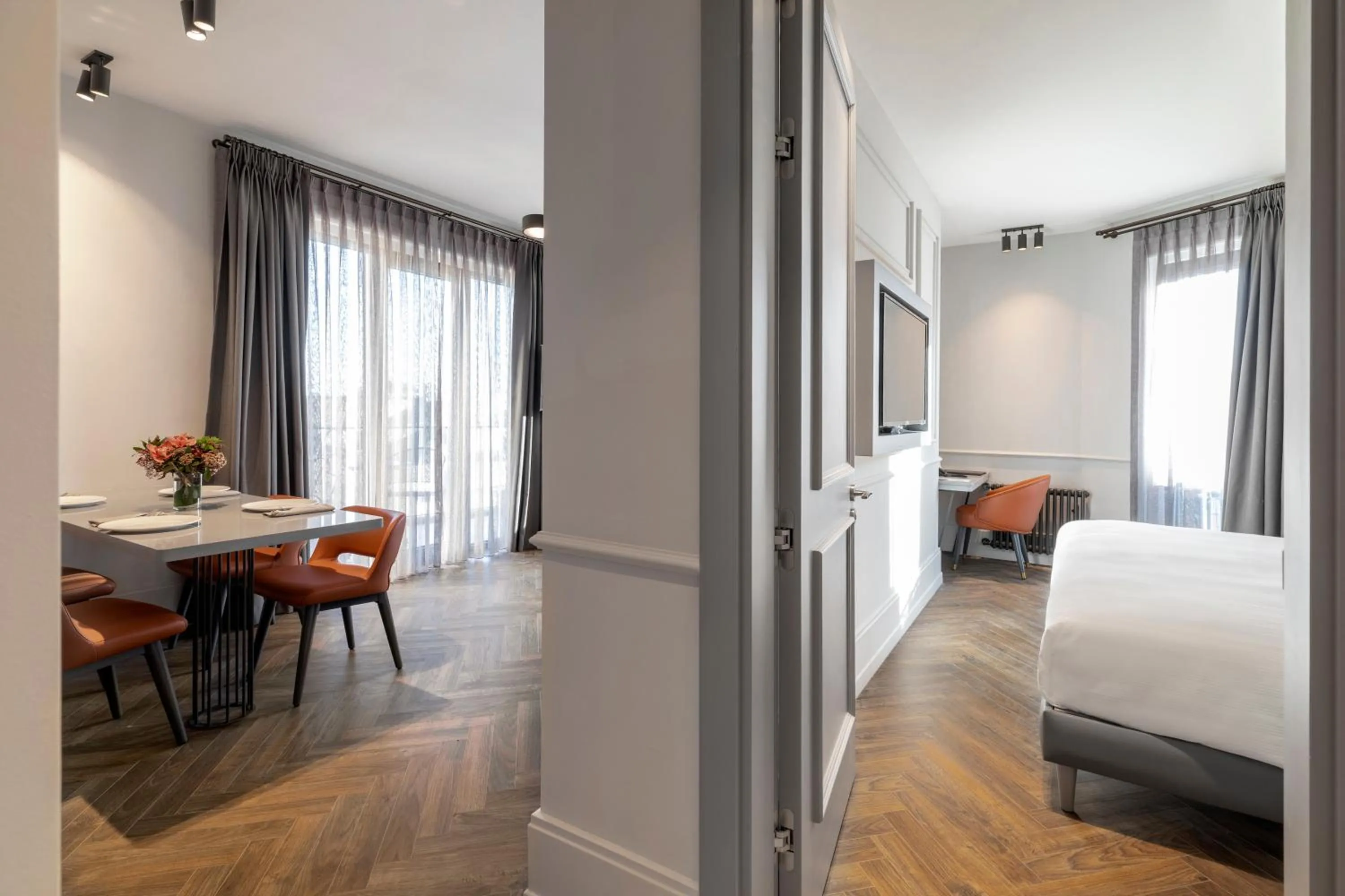 Bed in Wish More Hotel Şişli