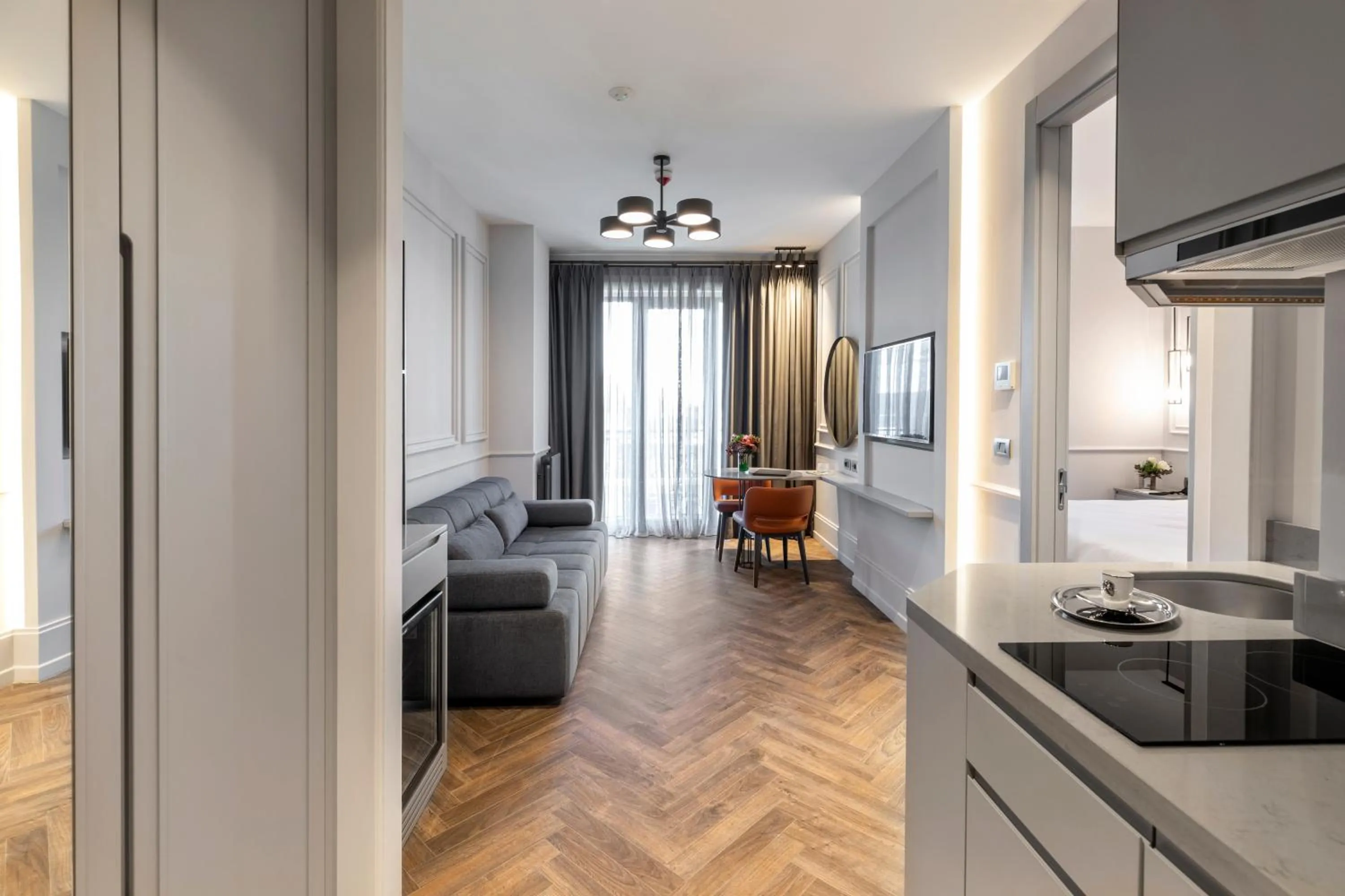 Kitchen or kitchenette in Wish More Hotel Şişli