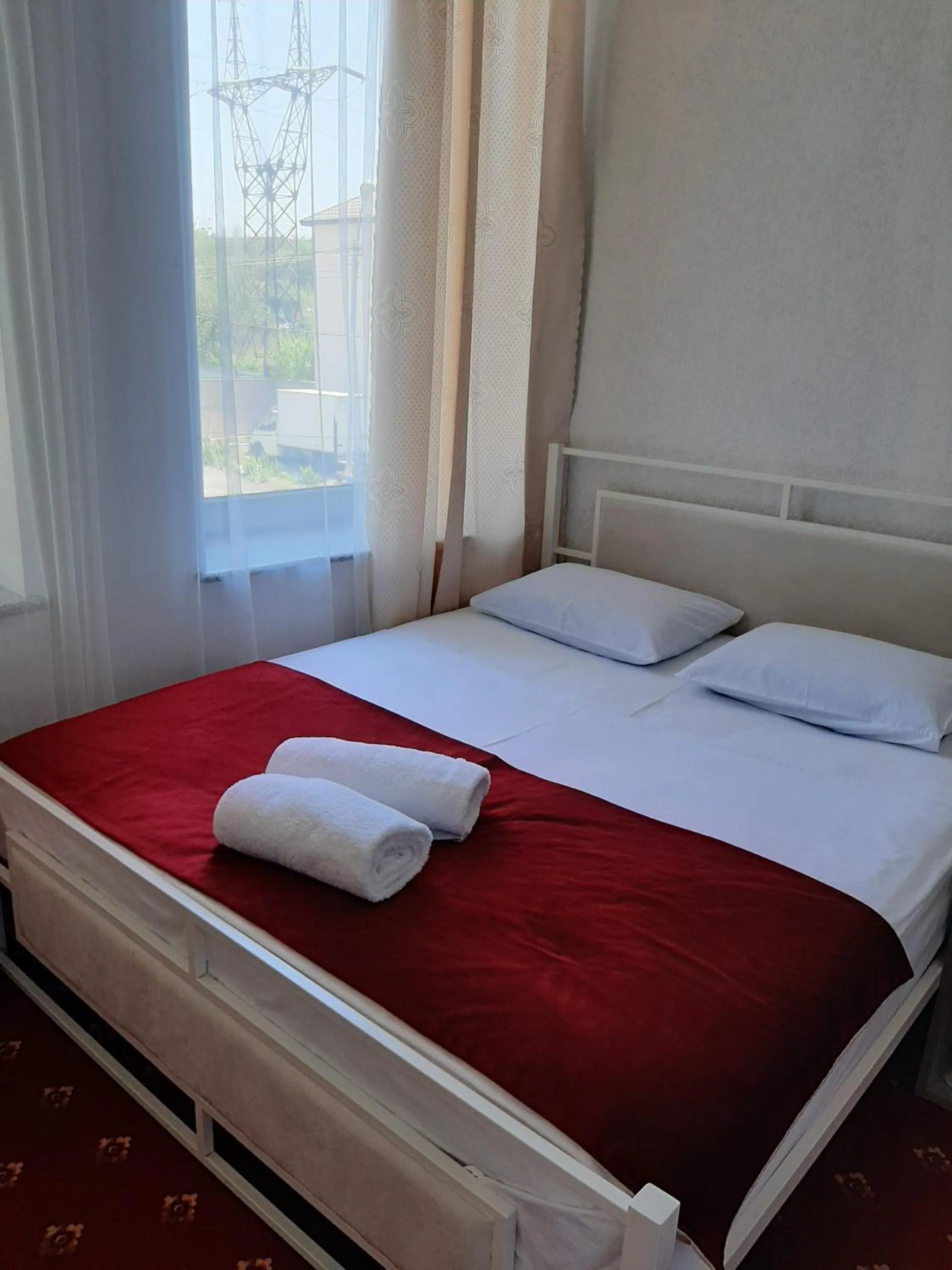 Bed in Hotel Erebuni Plaza