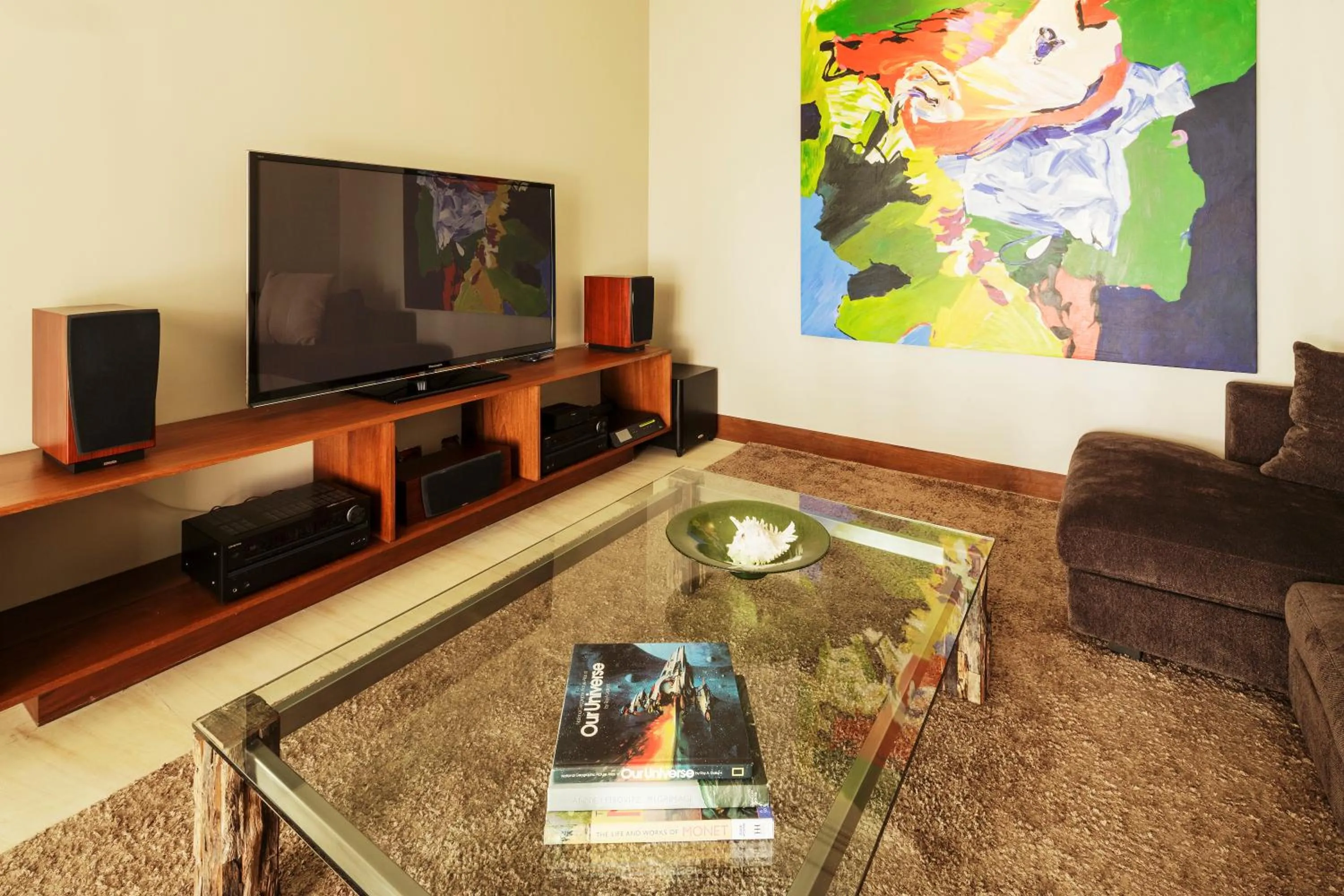 TV and multimedia in Under the Stars Luxury Apartment