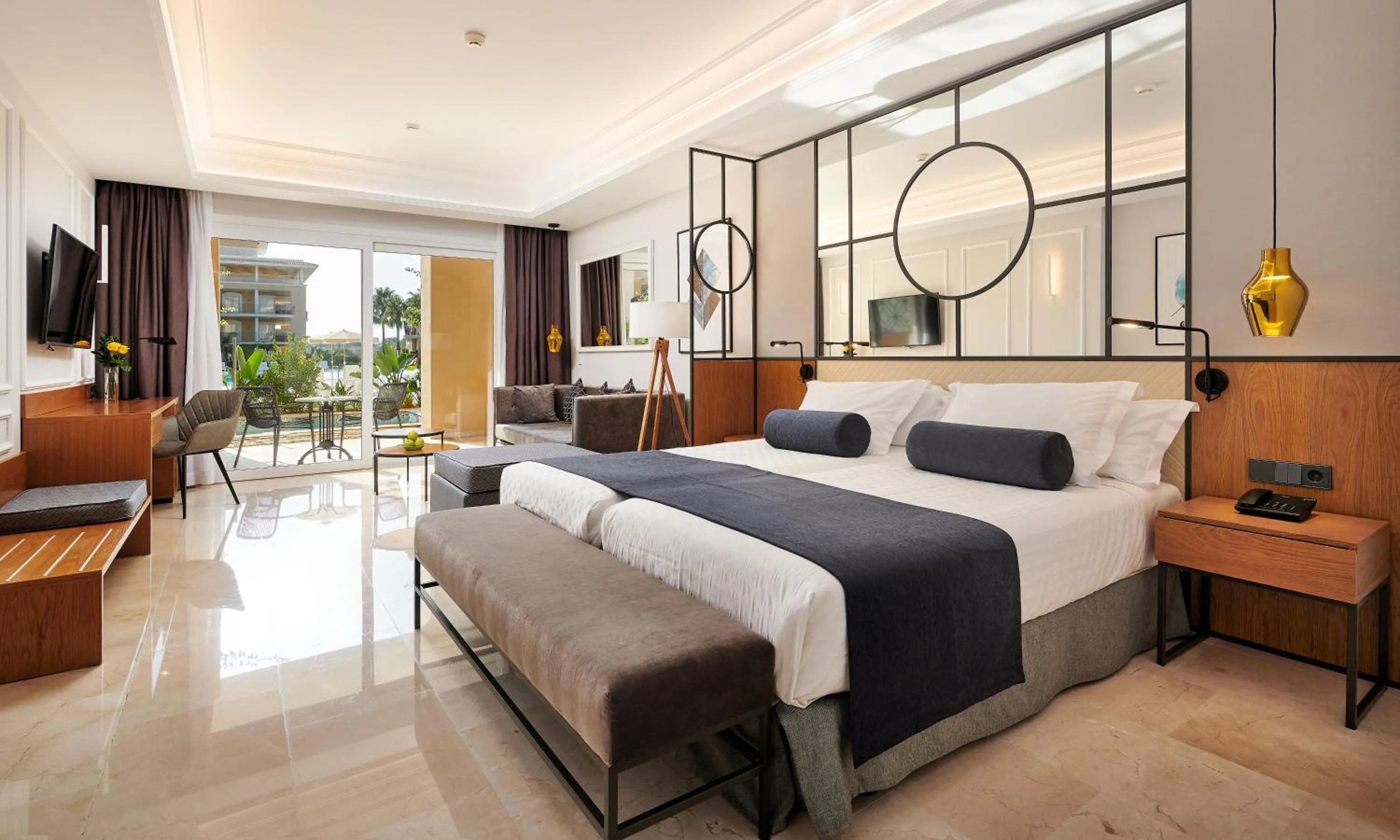 Bedroom, Bed in Grupotel Playa de Palma Suites & Spa