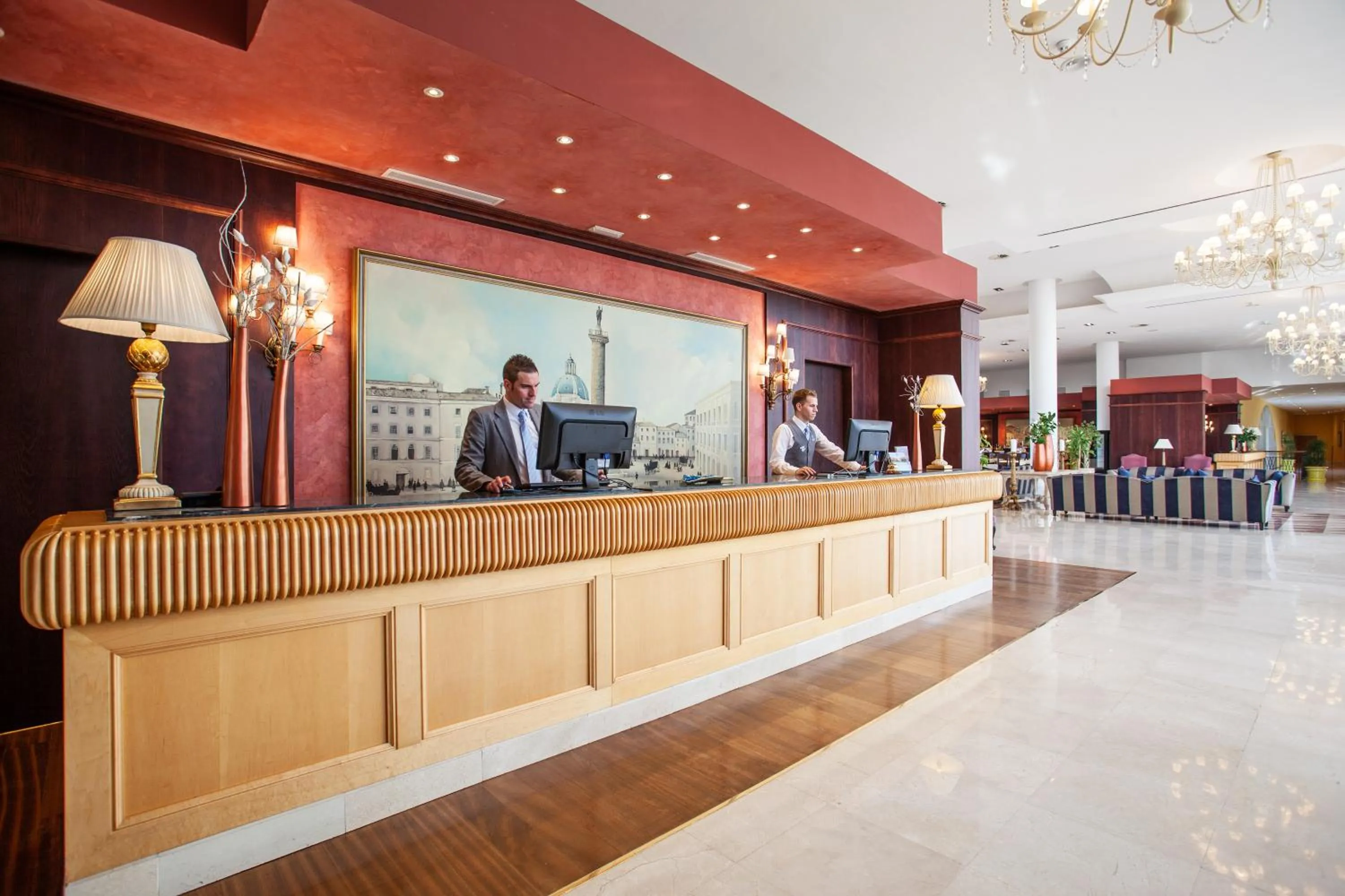 Lobby or reception in Grupotel Playa de Palma Suites & Spa