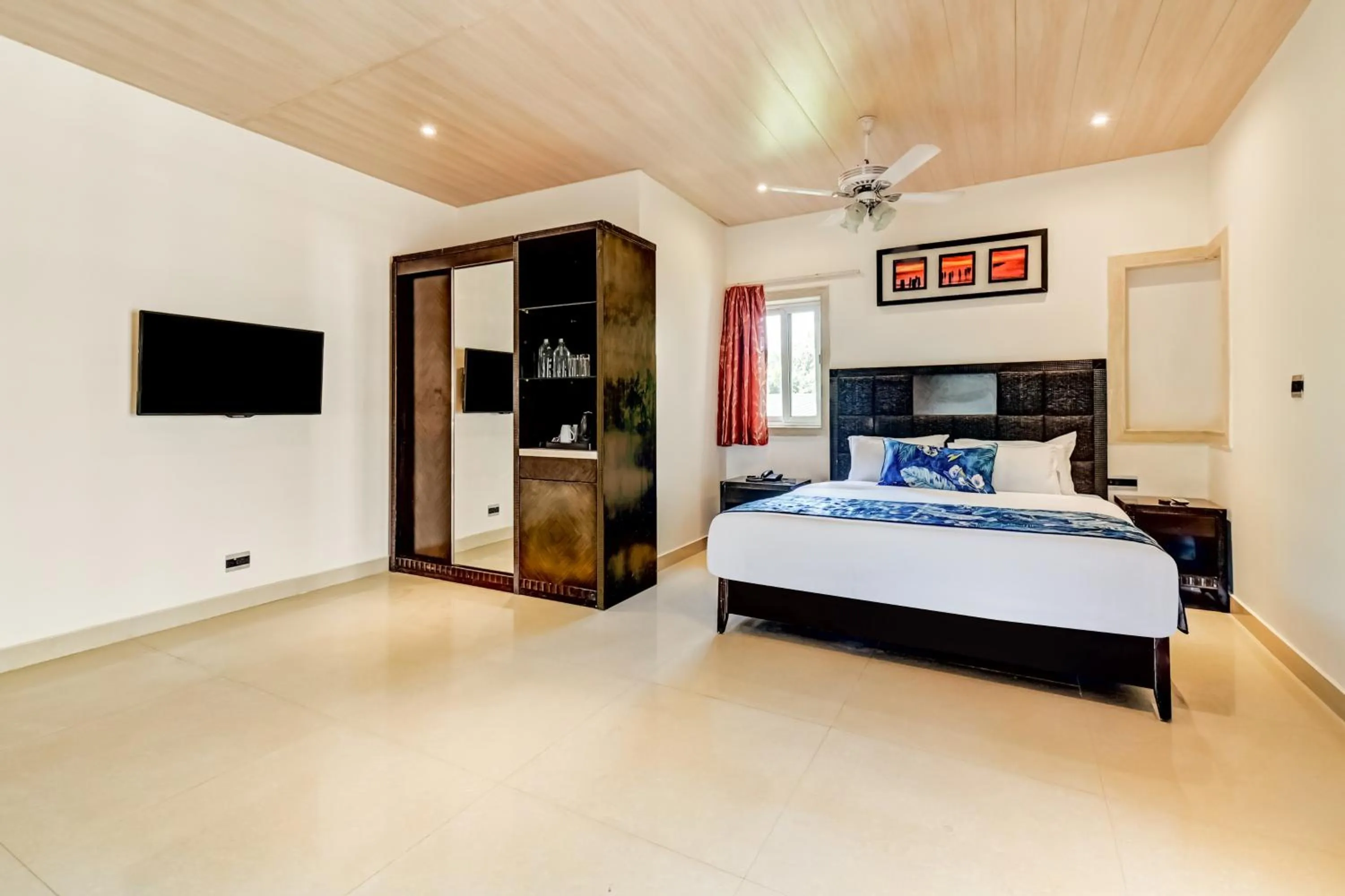 Bed in Summit Calangute Resort & Spa