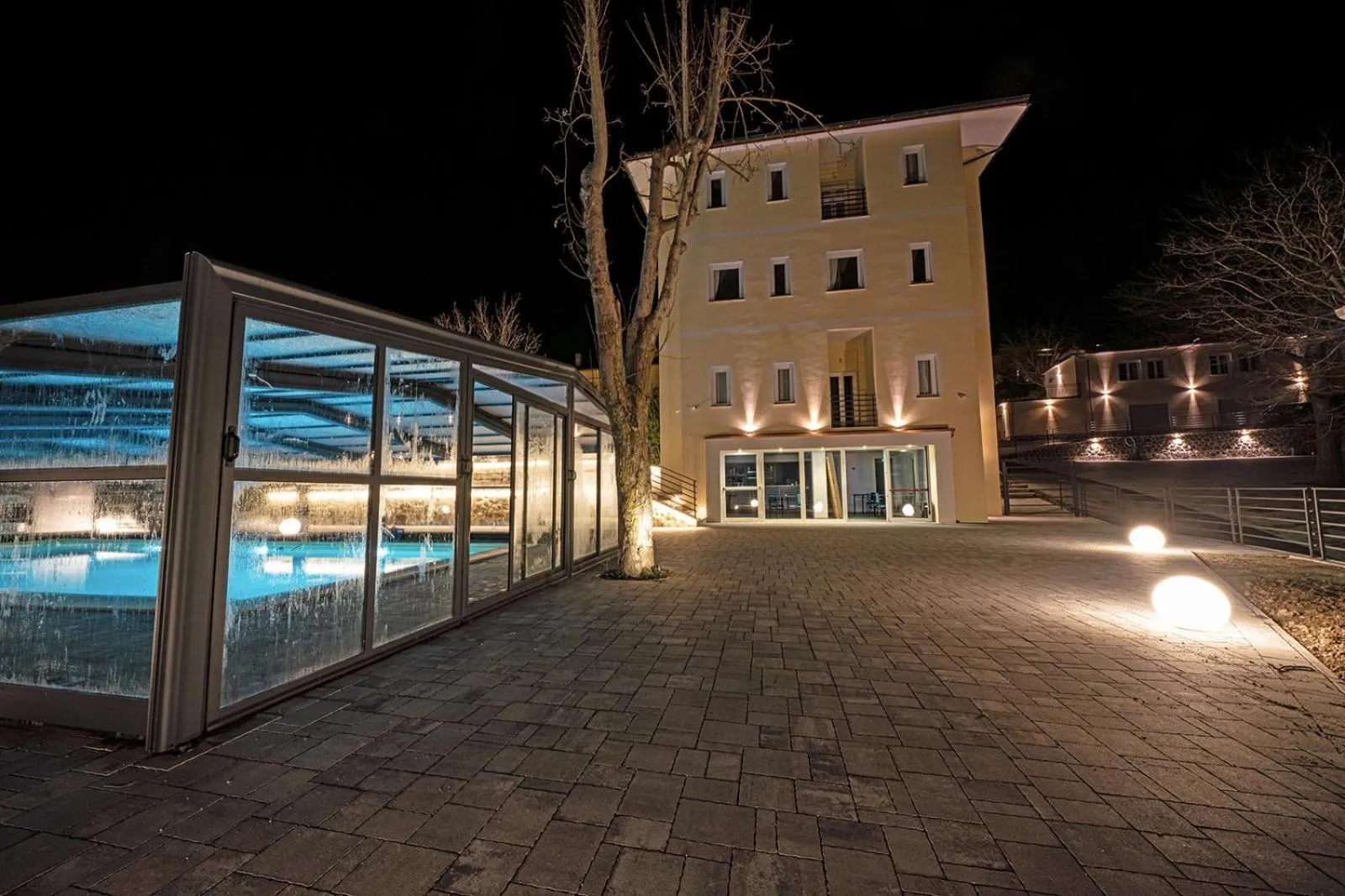 Property building in Hotel Valle del Fiora