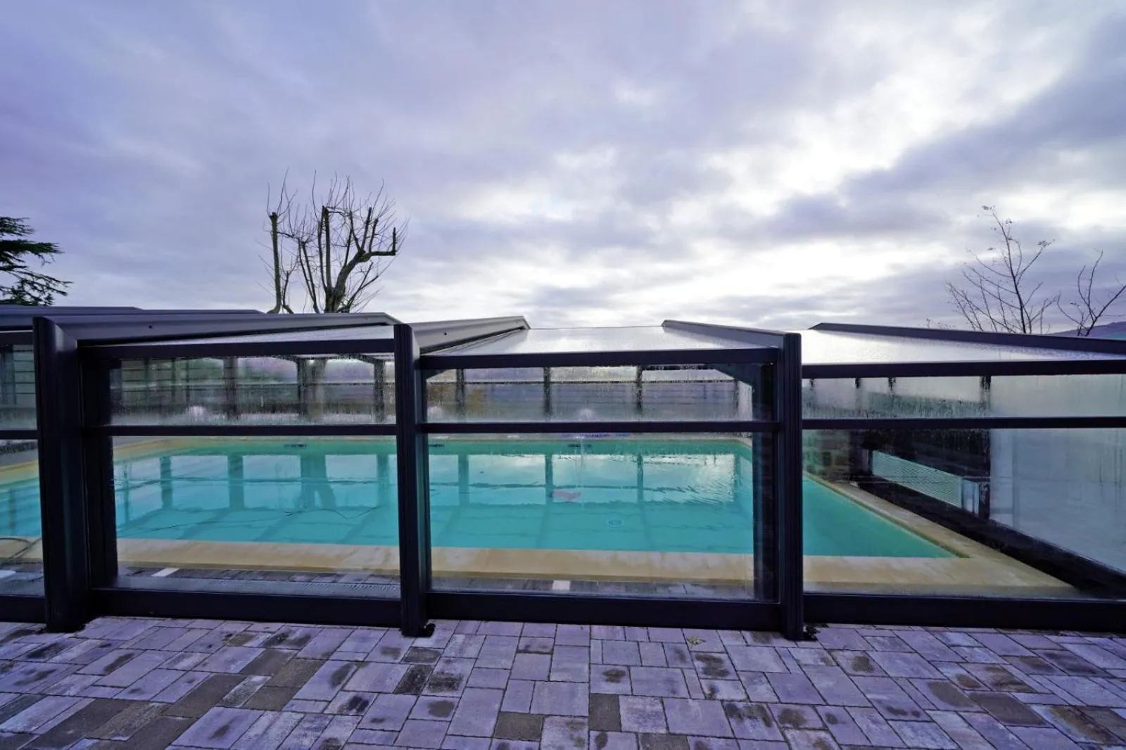 Swimming pool in Hotel Valle del Fiora