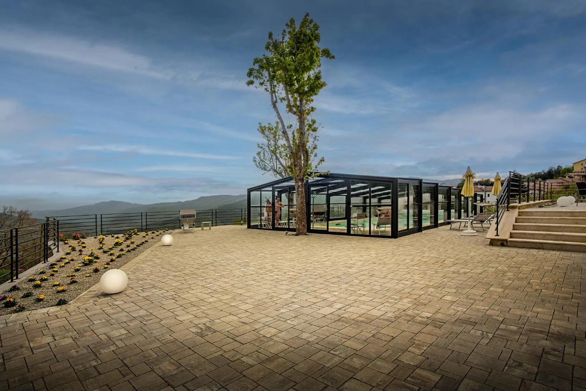 Swimming pool in Hotel Valle del Fiora