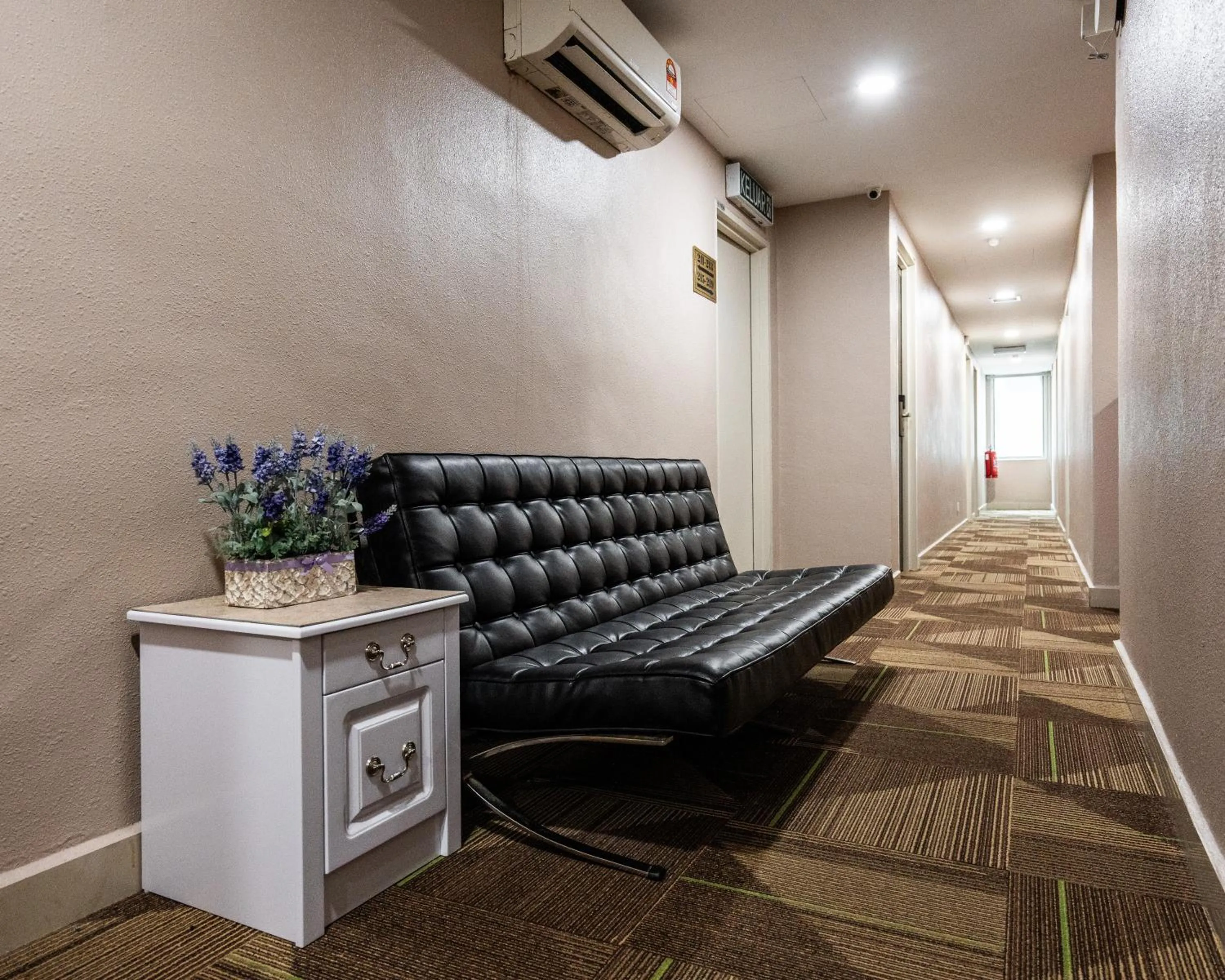 Property building in Lavender Inn Nusa Bestari