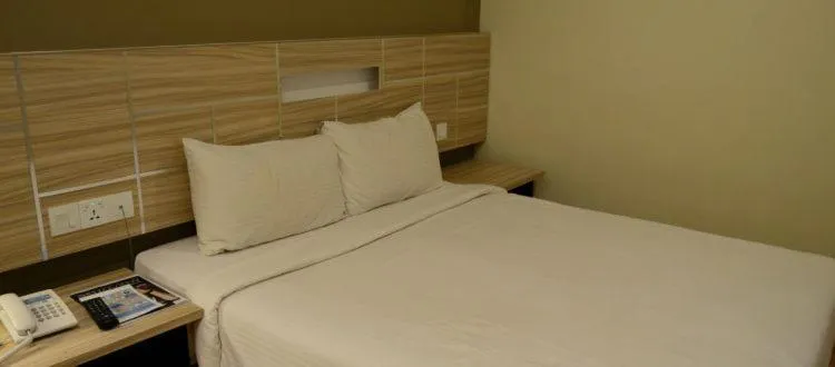 Bed in U Design Hotel Temerloh
