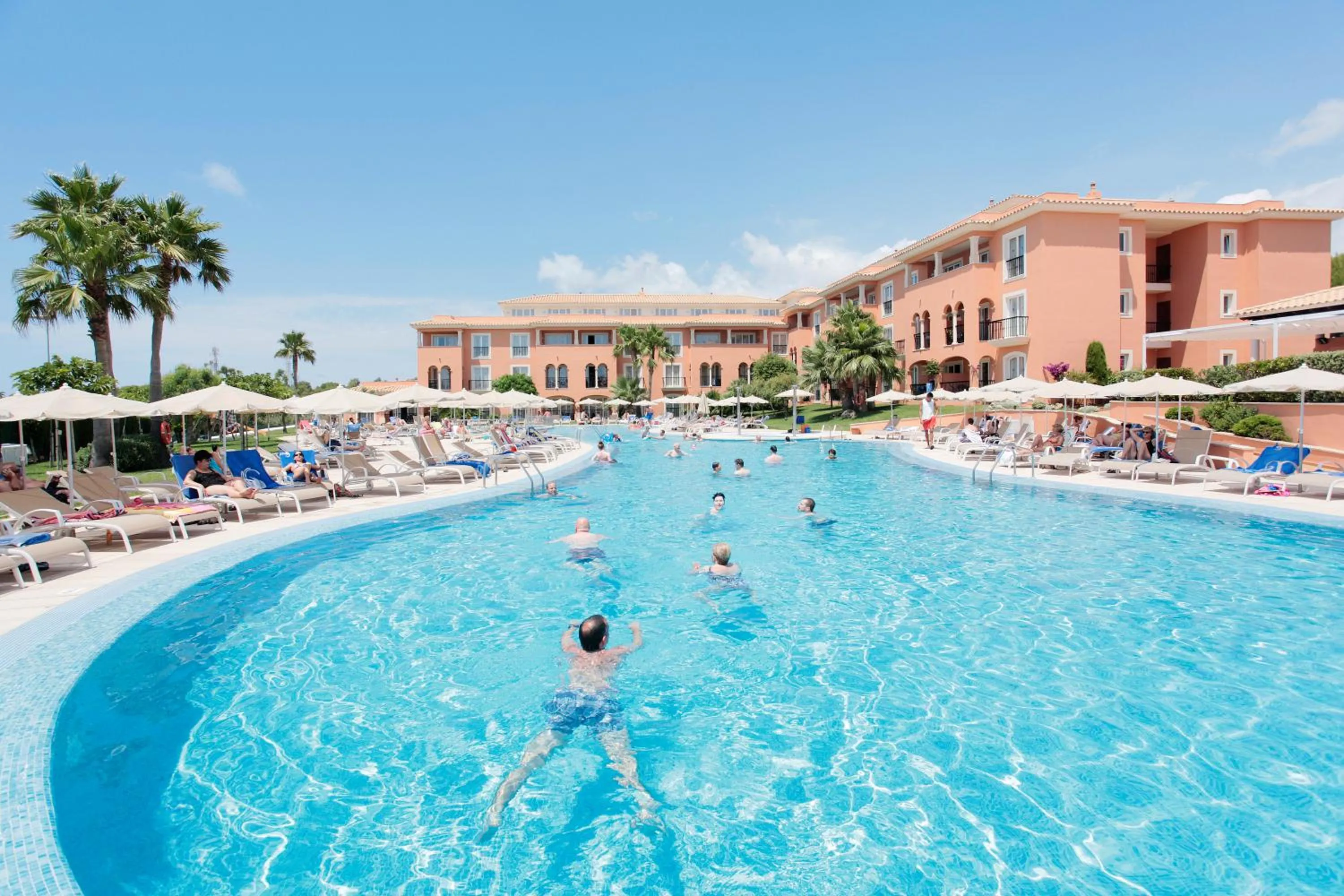 Swimming pool in Grupotel Macarella Suites & Spa