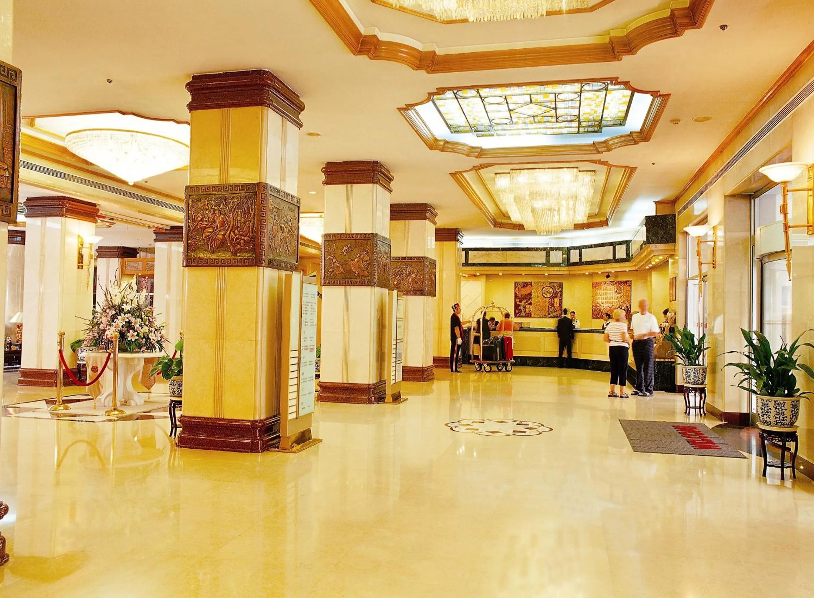 Lobby or reception in Jianguo Qianmen Beijing