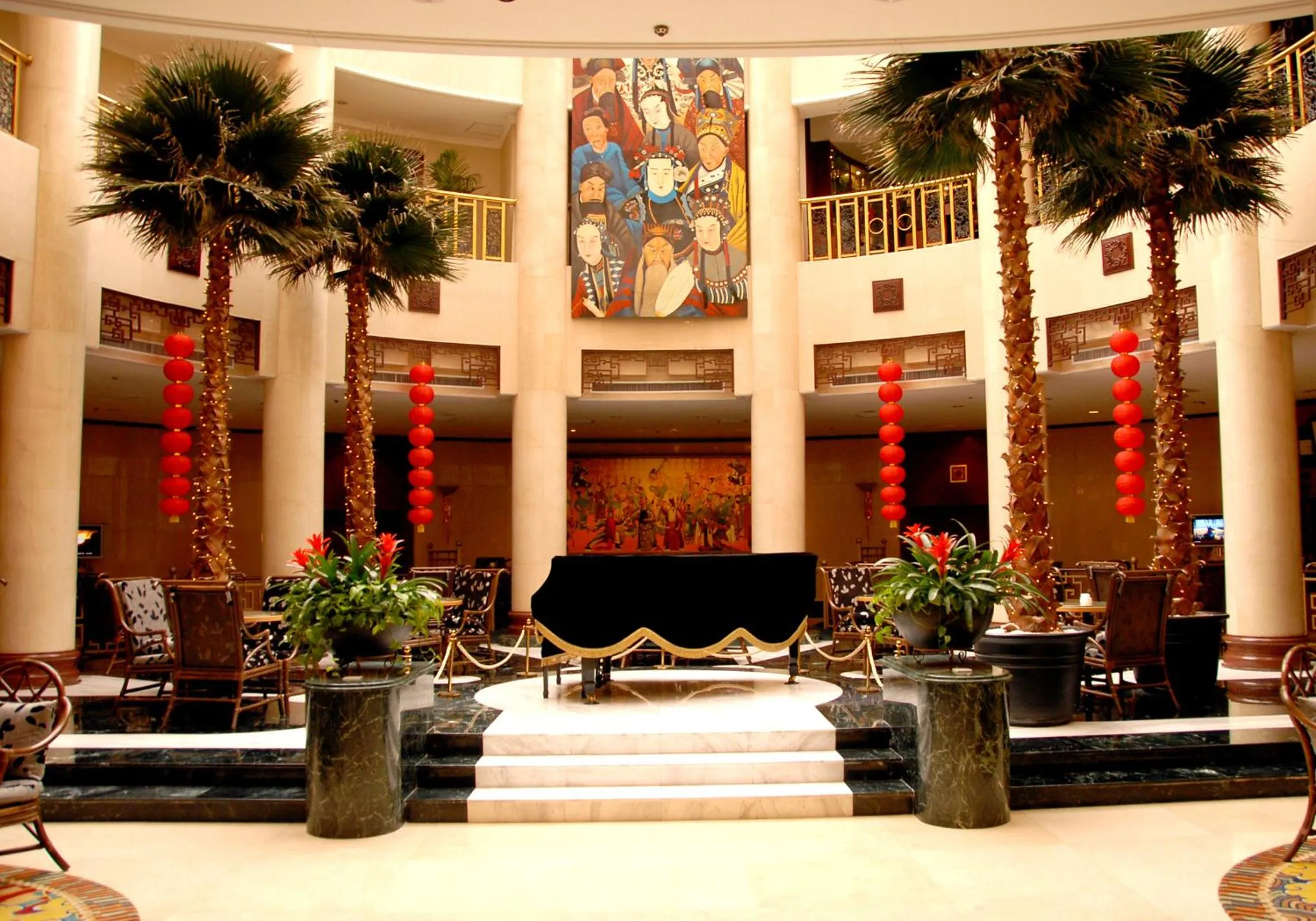 Lobby or reception in Jianguo Qianmen Beijing