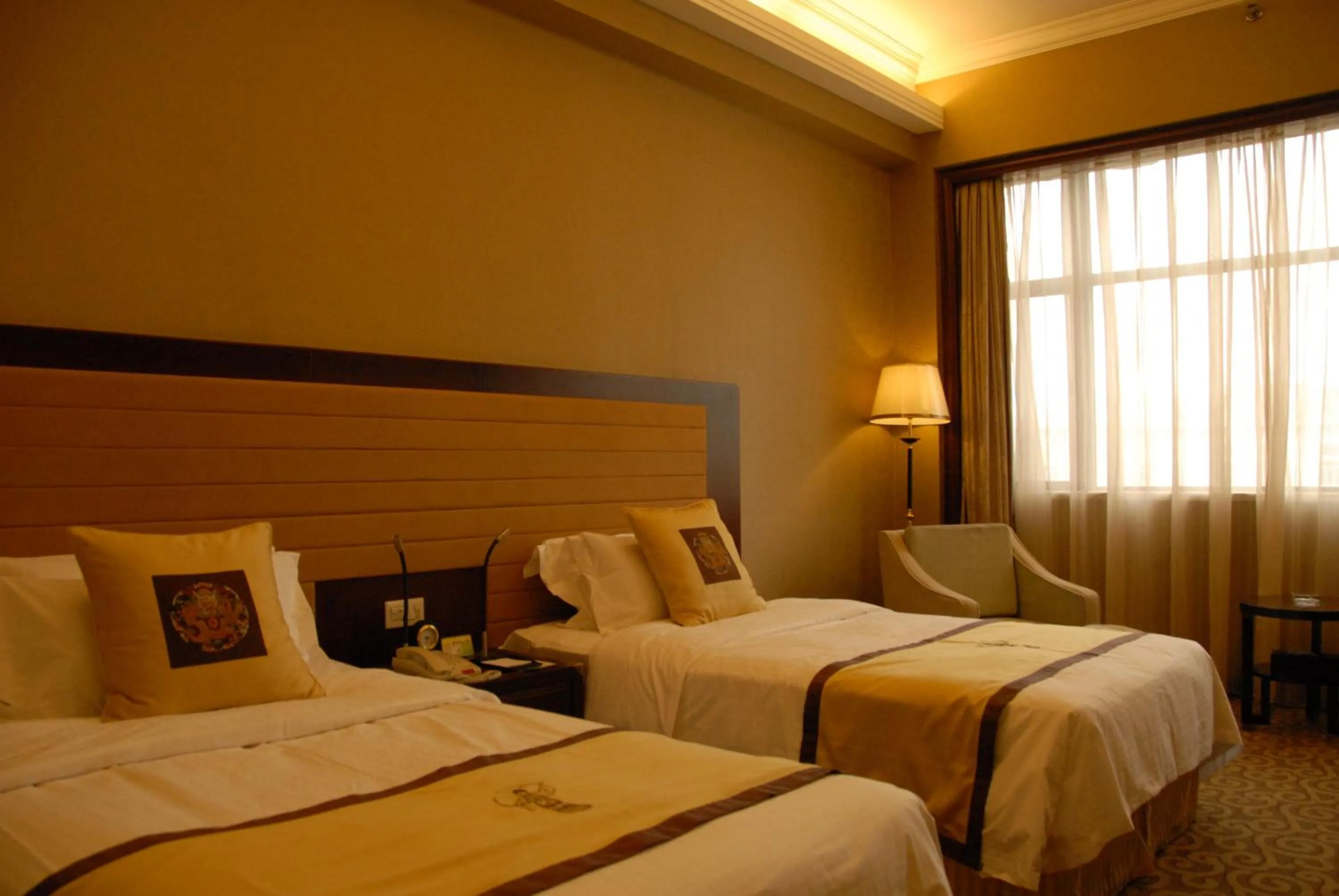 Photo of the whole room, Bed in Jianguo Qianmen Beijing