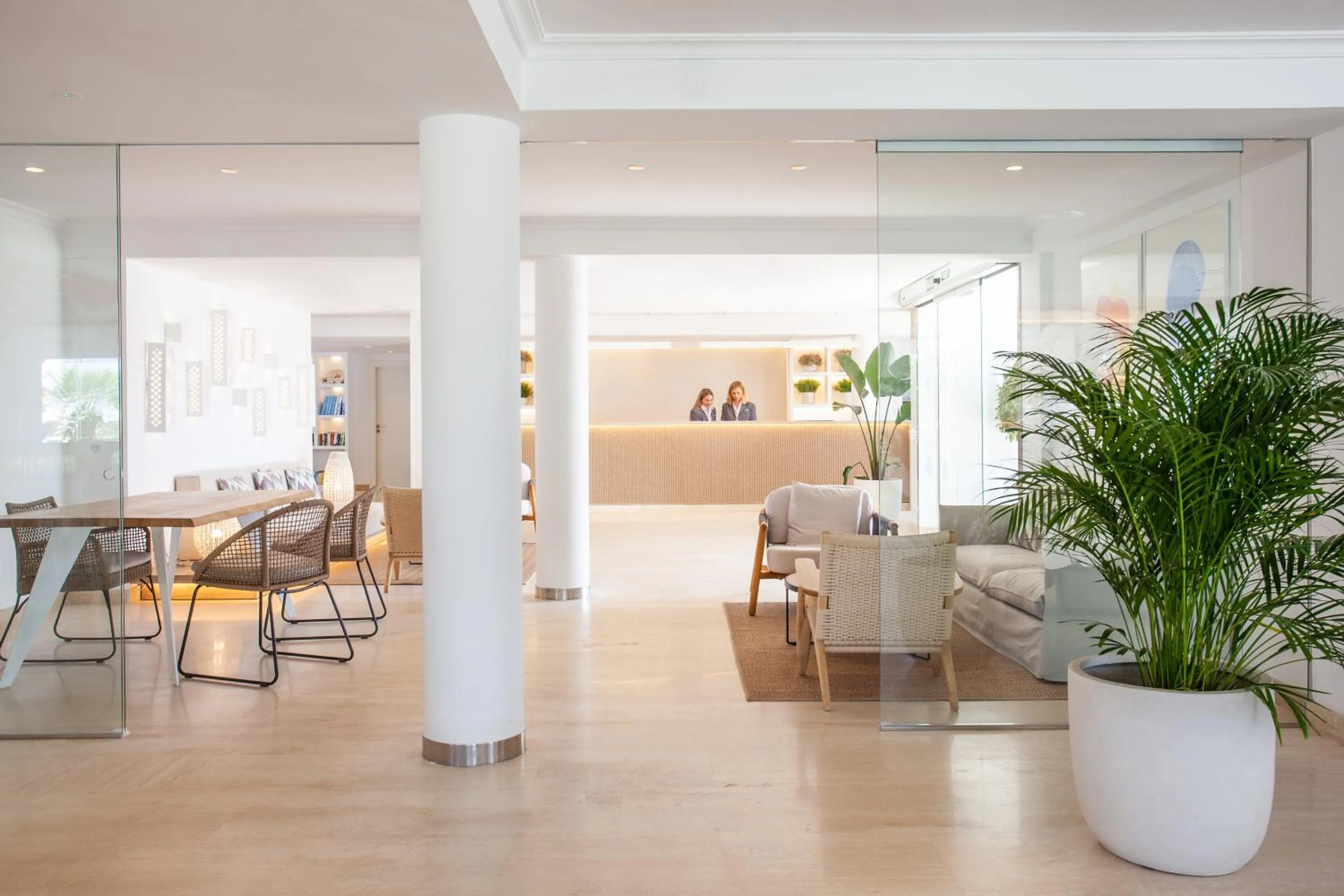 Lobby or reception in Grupotel Aldea Cala'n Bosch