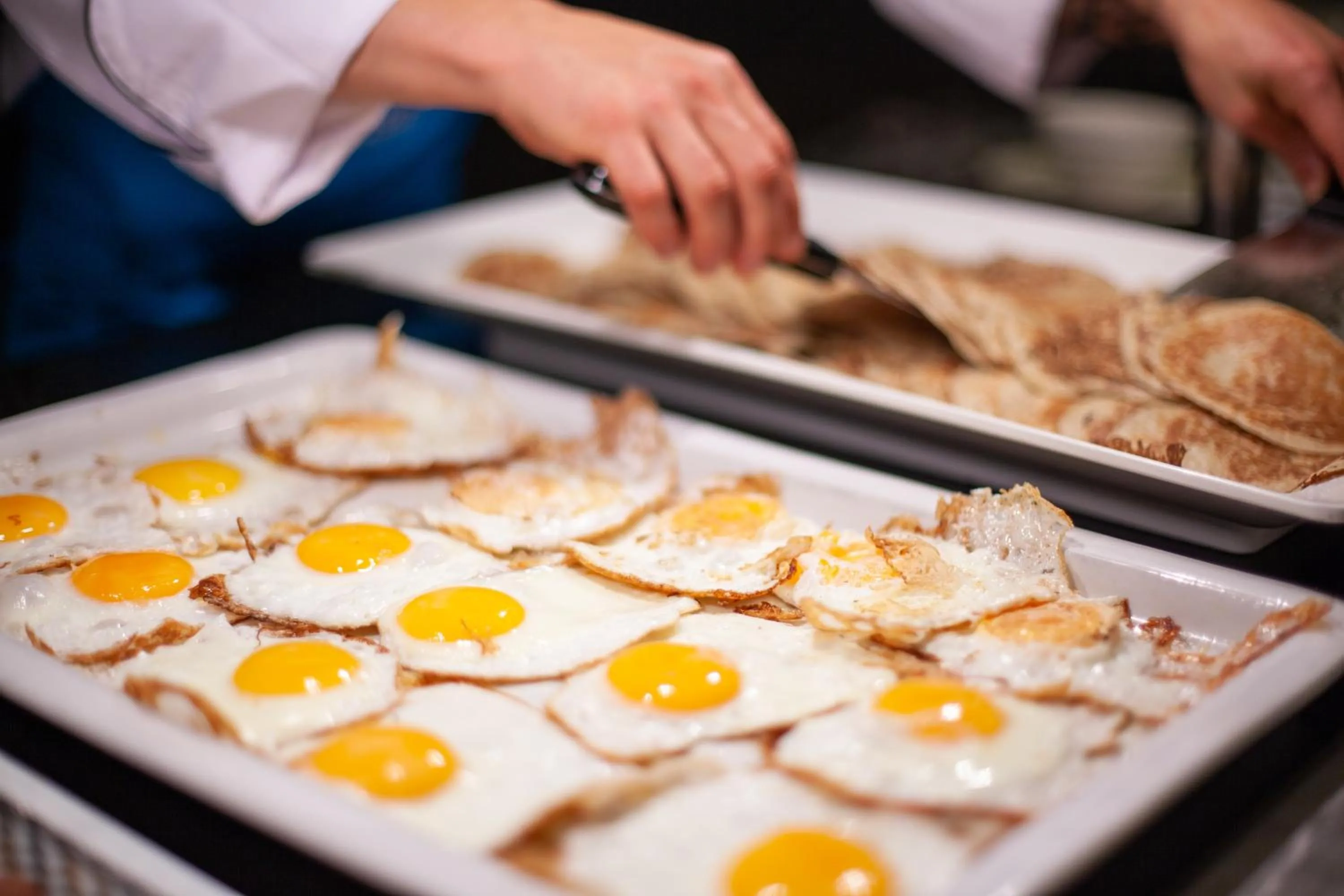 Buffet breakfast in Grupotel Aldea Cala'n Bosch