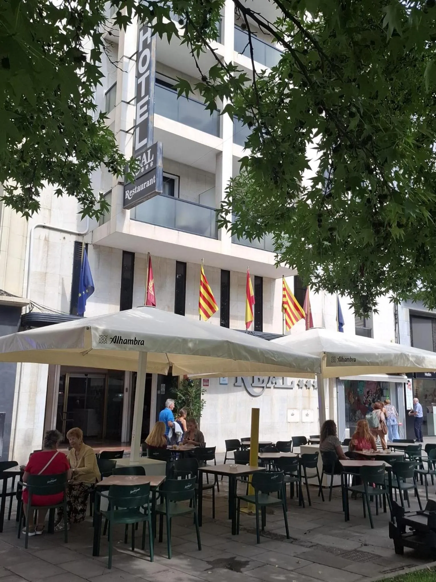 Balcony/Terrace in Hotel Real