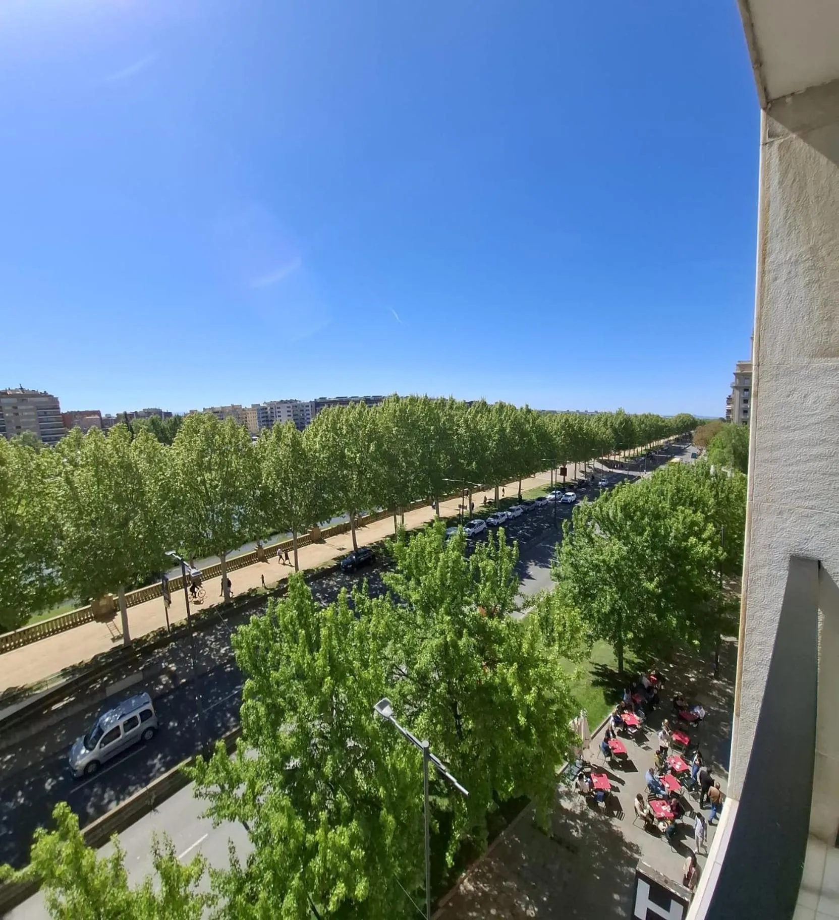 River view in Hotel Real