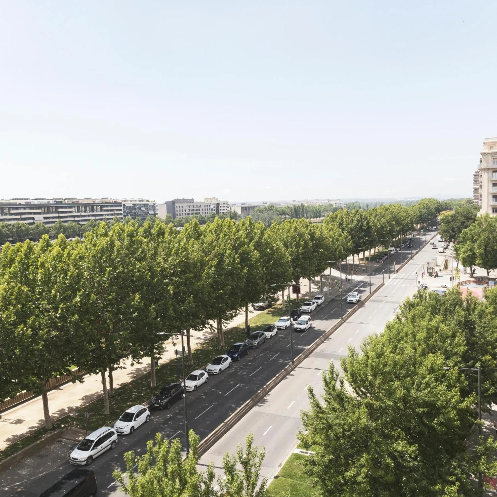 Street view in Hotel Real