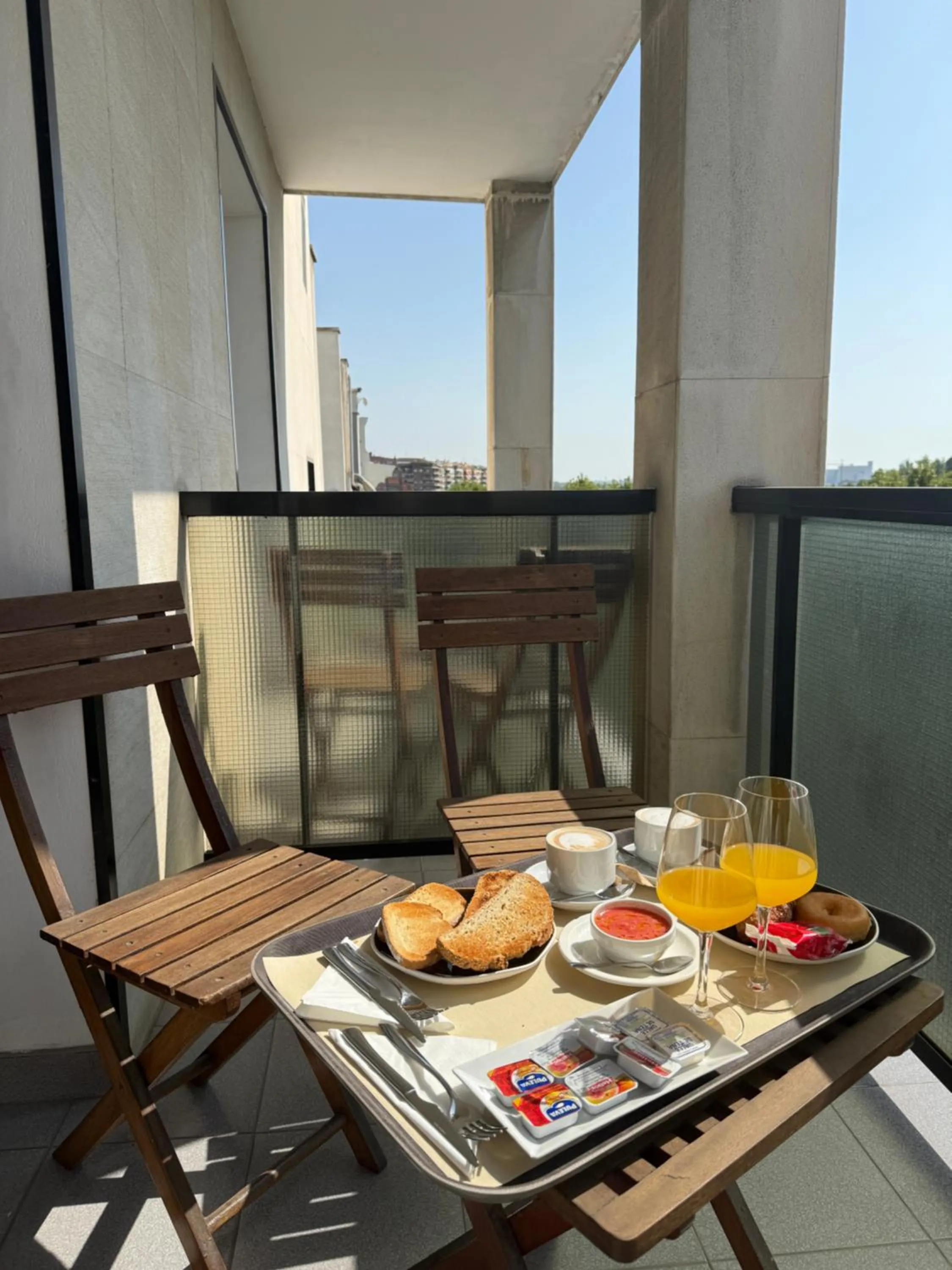 Continental breakfast in Hotel Real