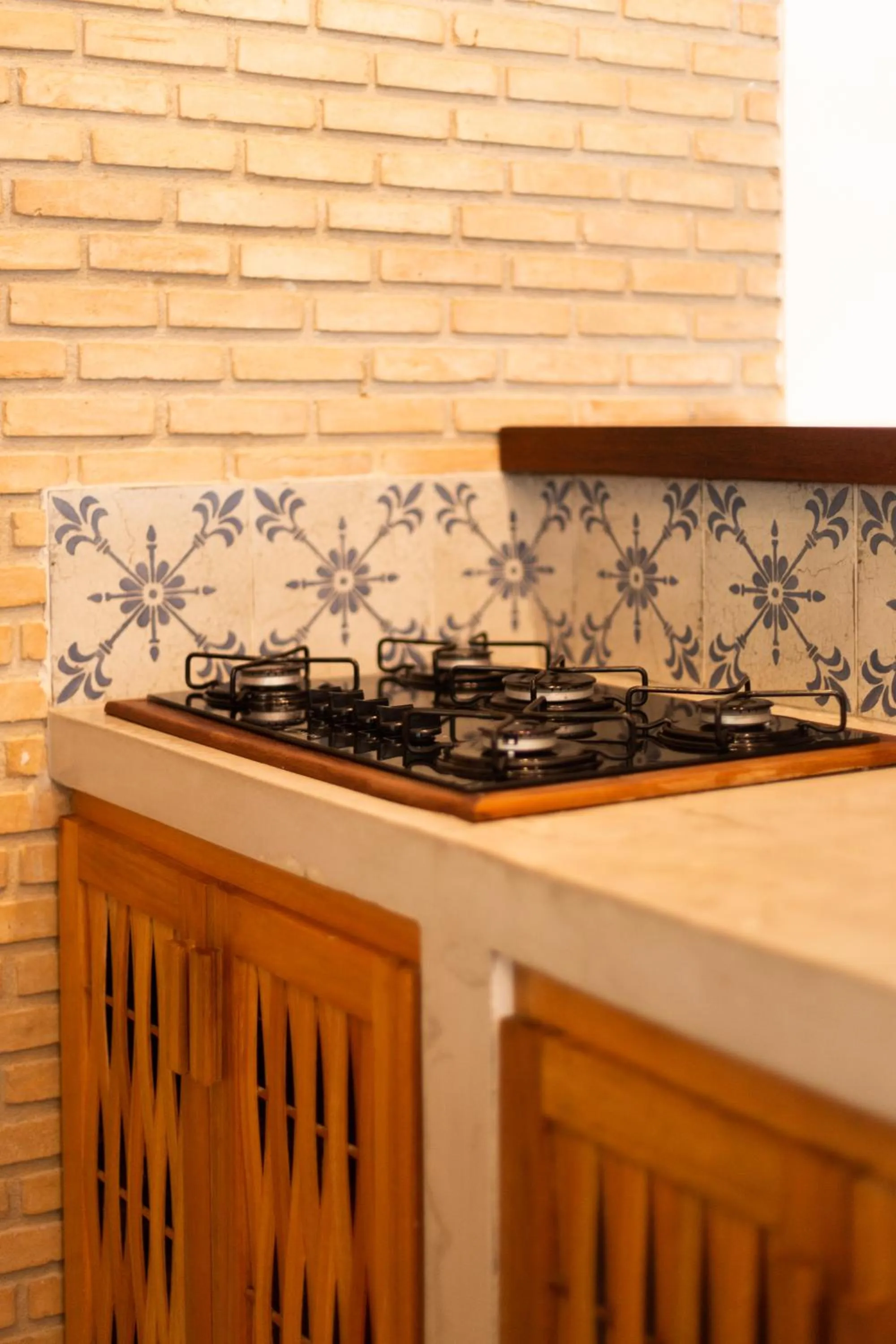 Kitchen or kitchenette in Vila Marina