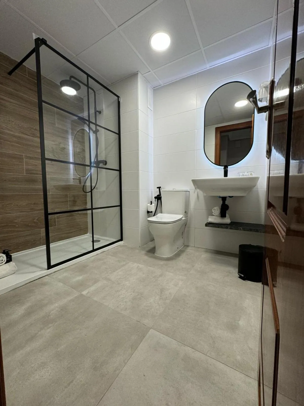 Bathroom in Aparthotel Los Girasoles