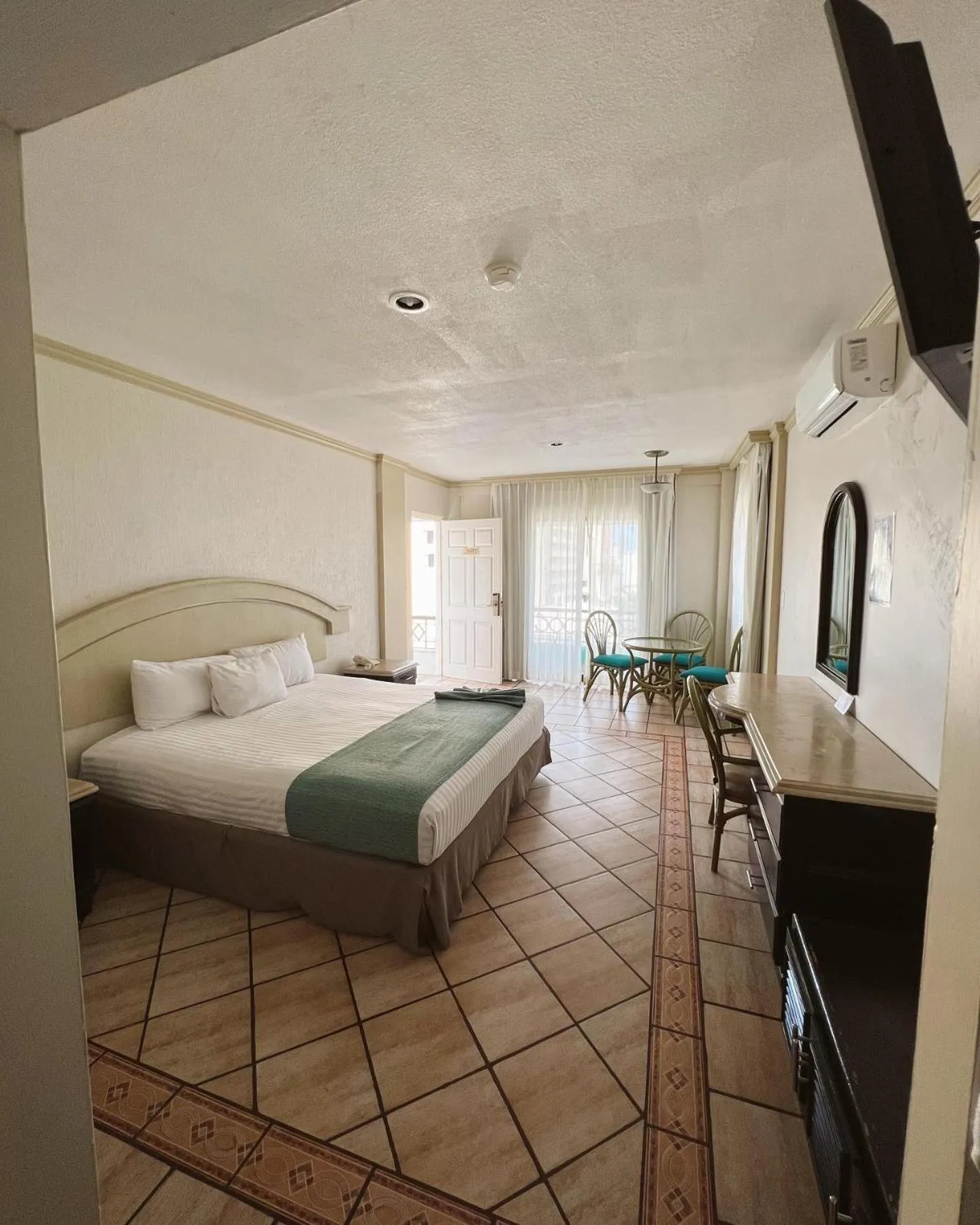 Bed in Hotel Playa Marina