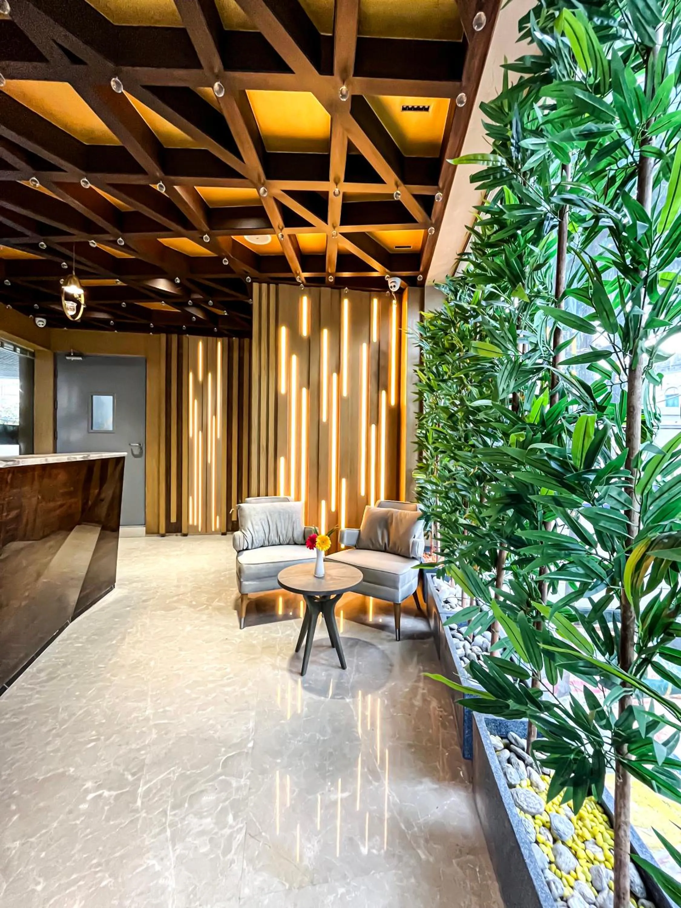 Lobby or reception in Morvee Hotels Alipore Kolkata