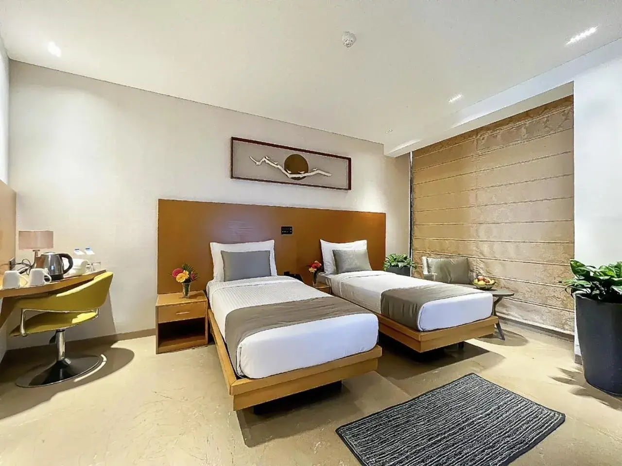 Superior Twin Room - single occupancy in Morvee Hotels Alipore Kolkata Superior Twin Room - single occupancy in Morvee Hotels Alipore Kolkata