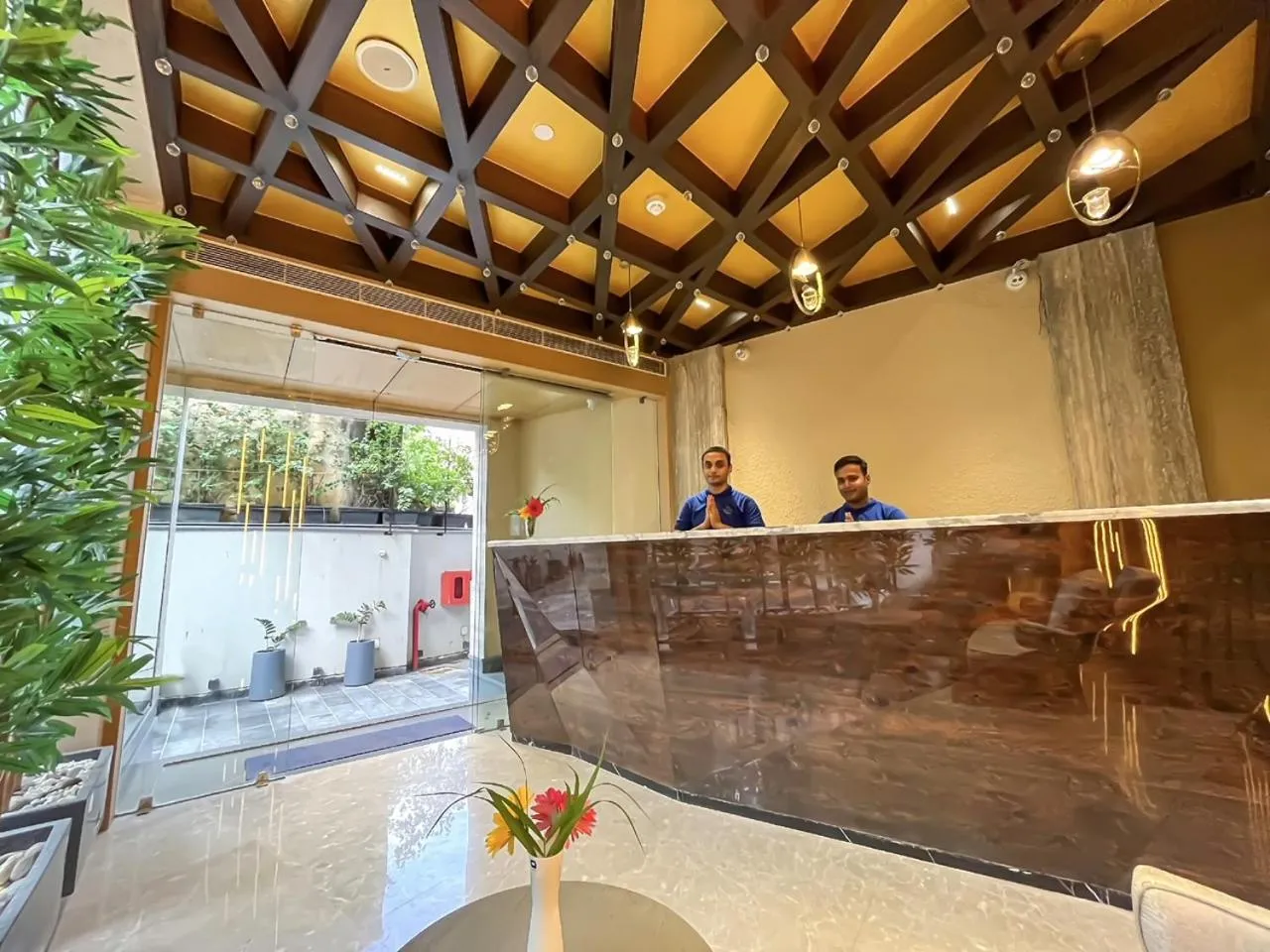 Lobby or reception in Morvee Hotels Alipore Kolkata