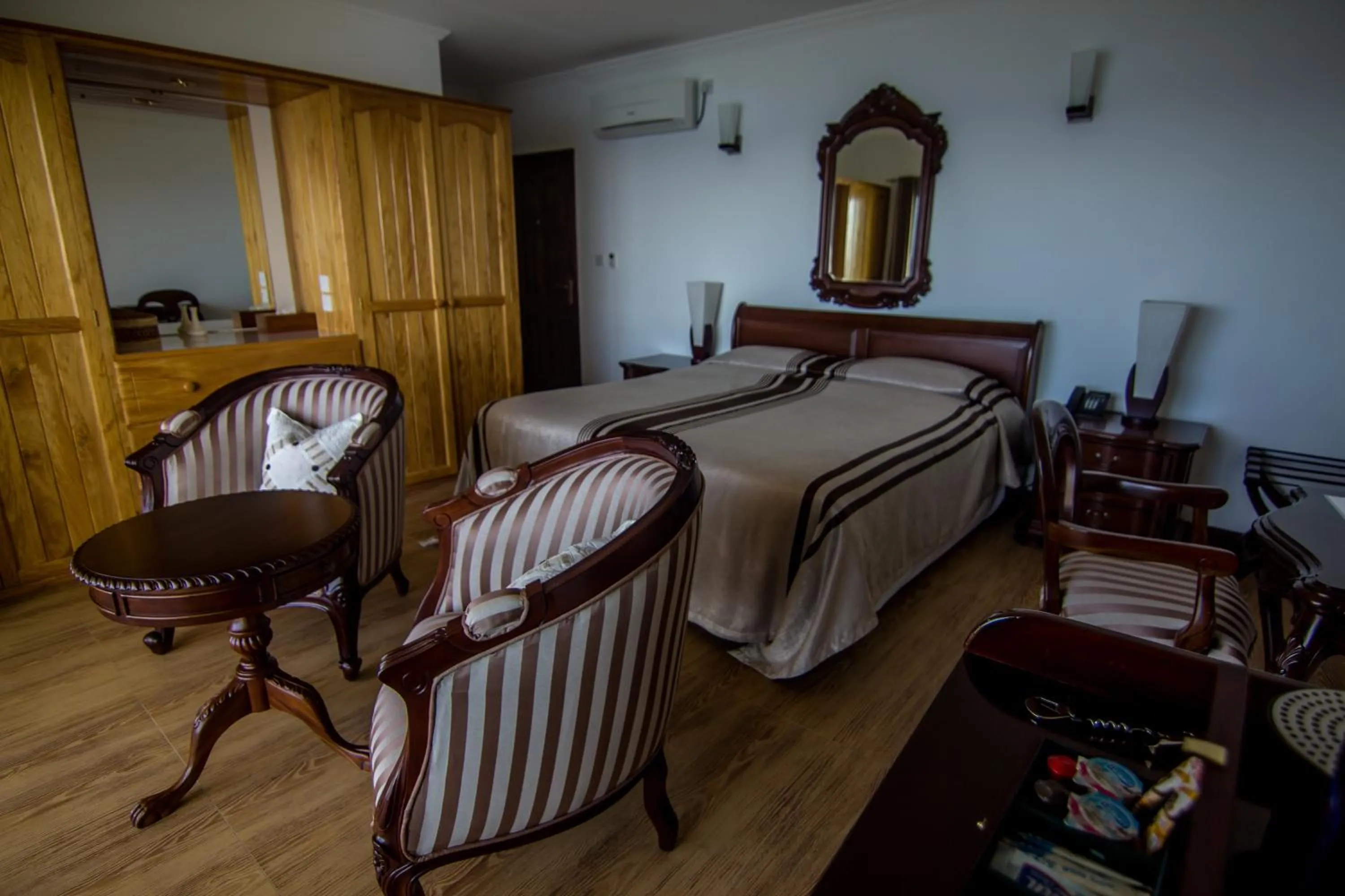 Bed in Treasure Cove Hotel & Restaurant