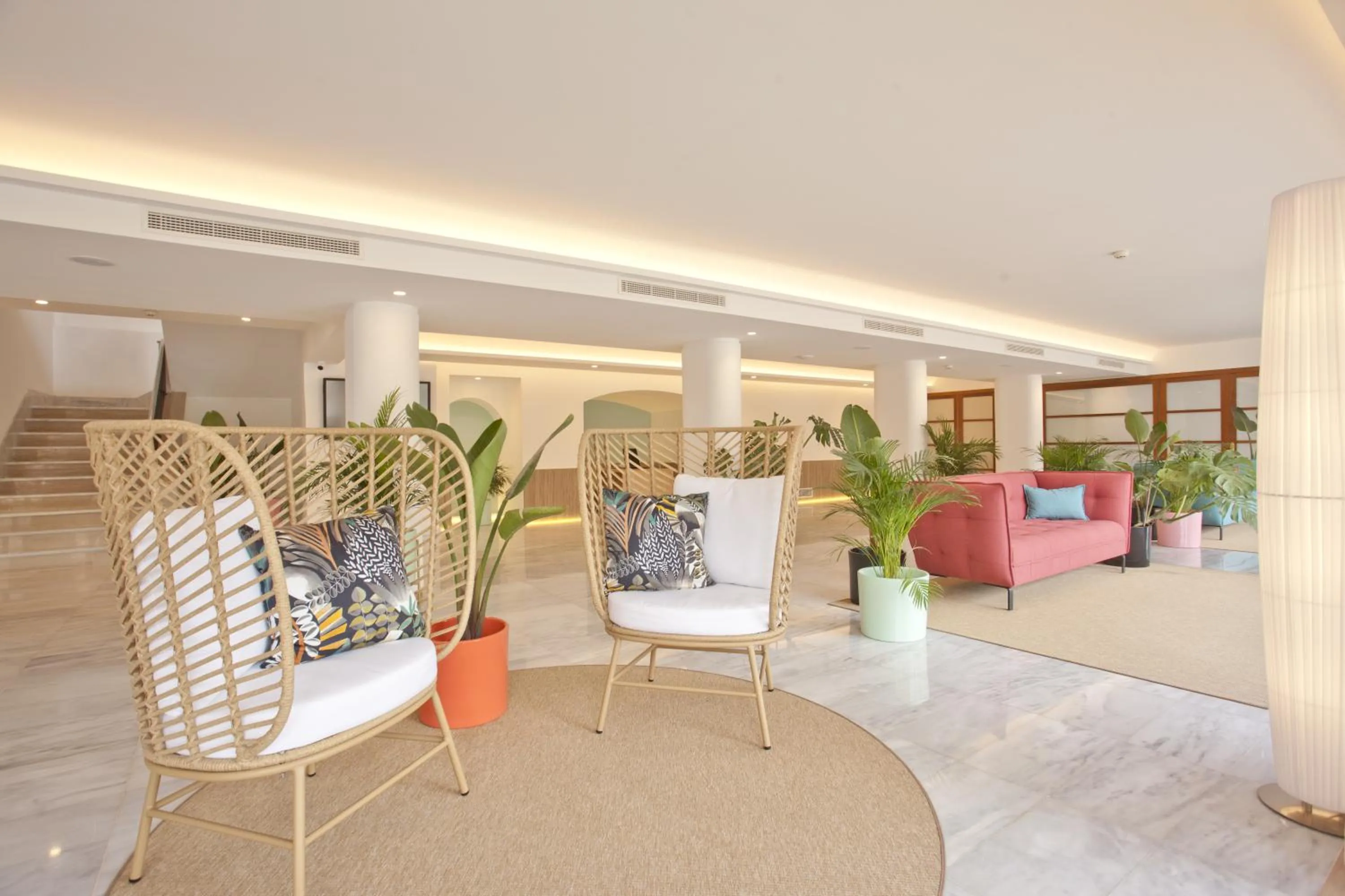 Lobby or reception in Grupotel Molins