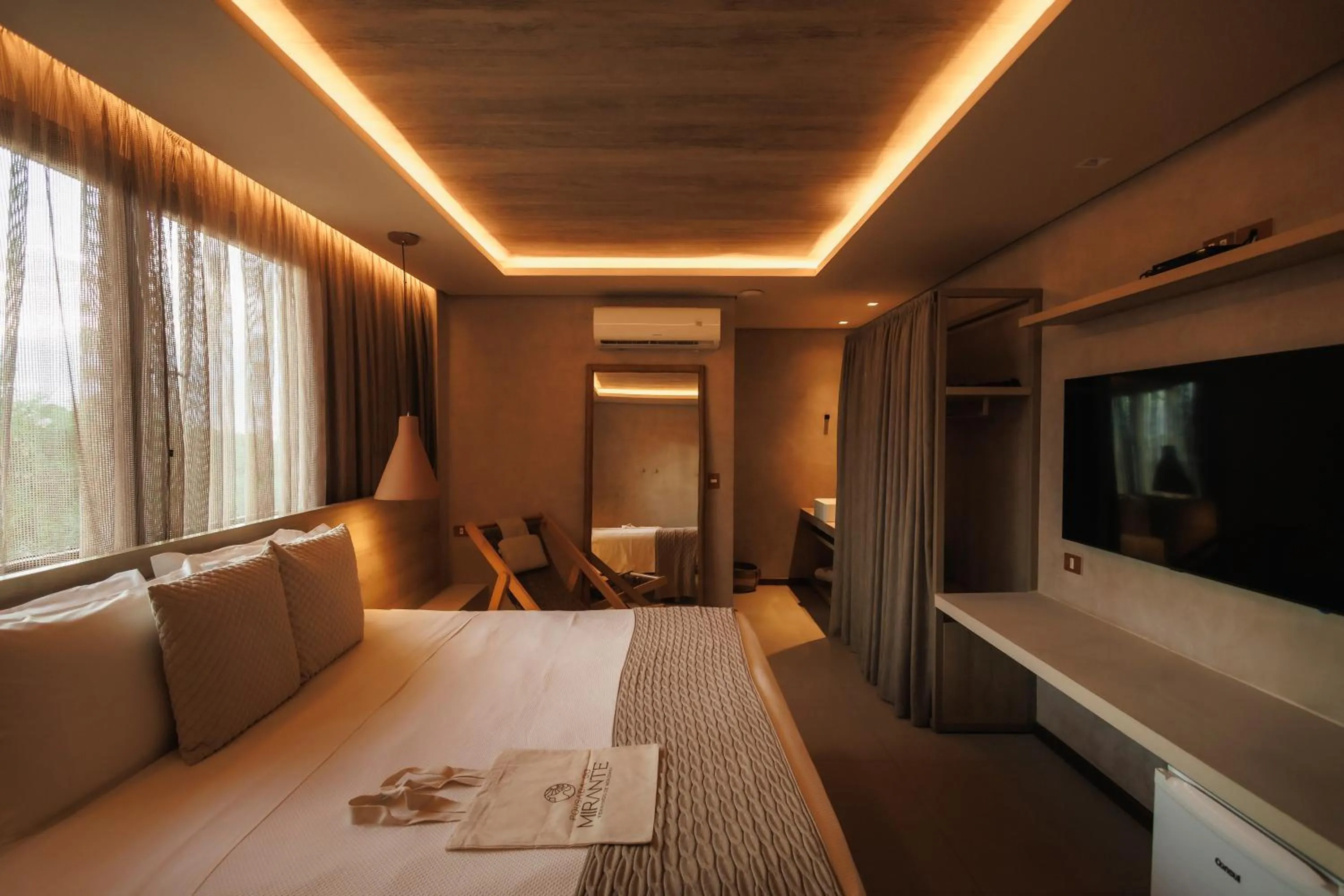 Photo of the whole room, Bed in POUSADA DO MIRANTE