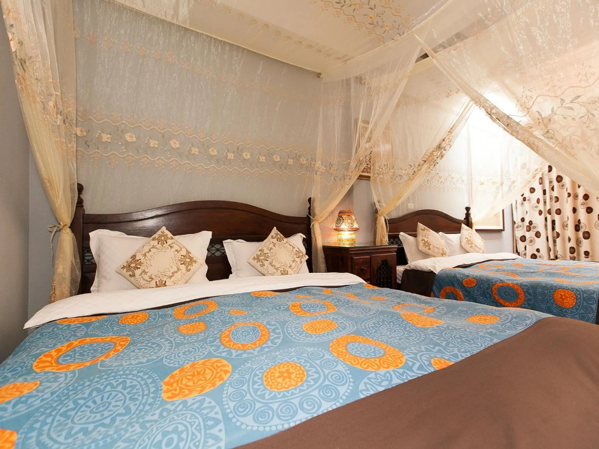 Bed in Kimoge Homestay